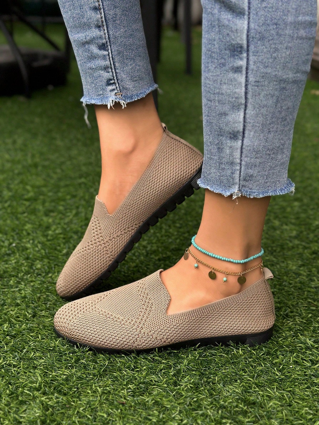 New Women's Fashion Flat Shoes Thick Sole Trendy Lady Shoes, Simple Thick Sole Wedge Flat Shoes, Height-Increasing, Extra Wide, Wearable Indoor/Outdoor, Vacation & School Style Street Elegant Character Round Toe Shoes Suitable For Wide Feet, Handmade Comf