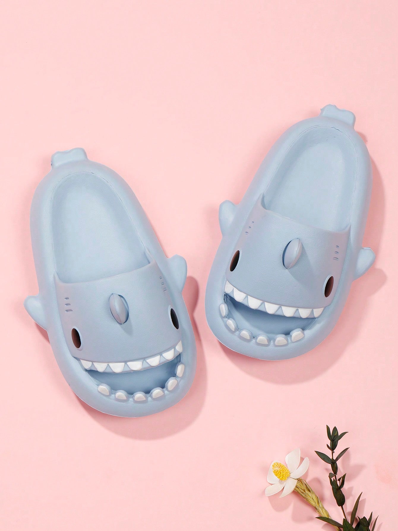 Funny Shark Children's Flip Flops, Beach Sandals, Novelty Slippers With Ocean Elements