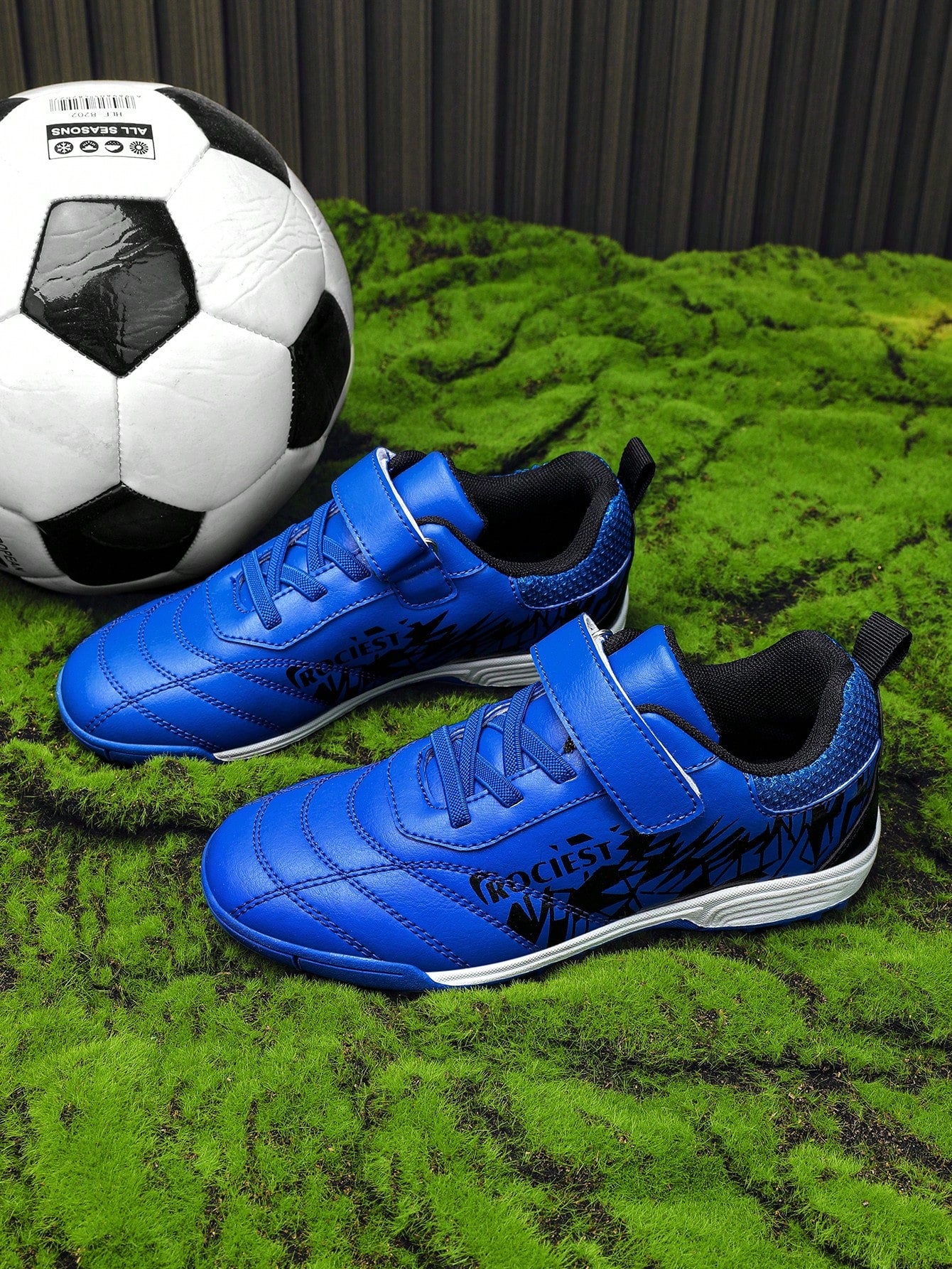 Low-Cut Studs Anti-Slip Wear-Resistant Kids' Football Game Training Shoes