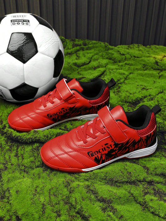 Low-Cut Studs Anti-Slip Wear-Resistant Kids' Football Game Training Shoes