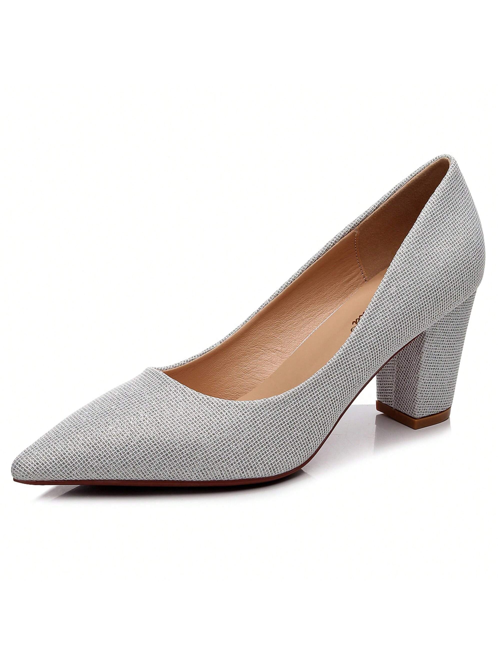 Women's Lewin Pump Chunky Heel Shoe