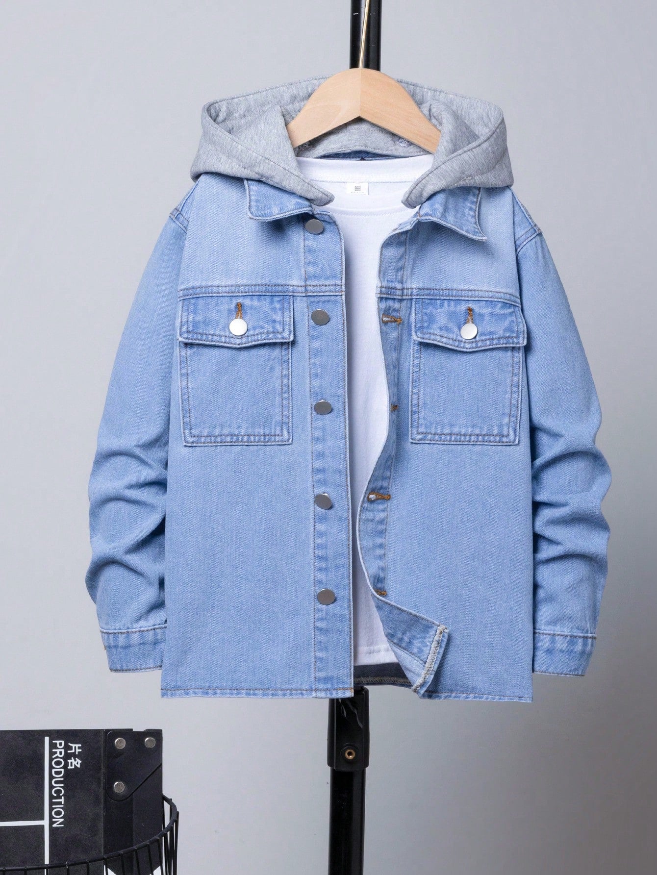 Streecool Kids Boys' Denim Jacket And Coat Set, New Design Casual Fashion Style Washed Denim Jacket