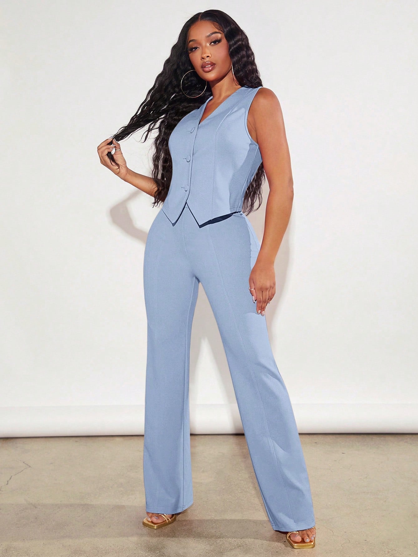 Women'S Vest And Pants Set