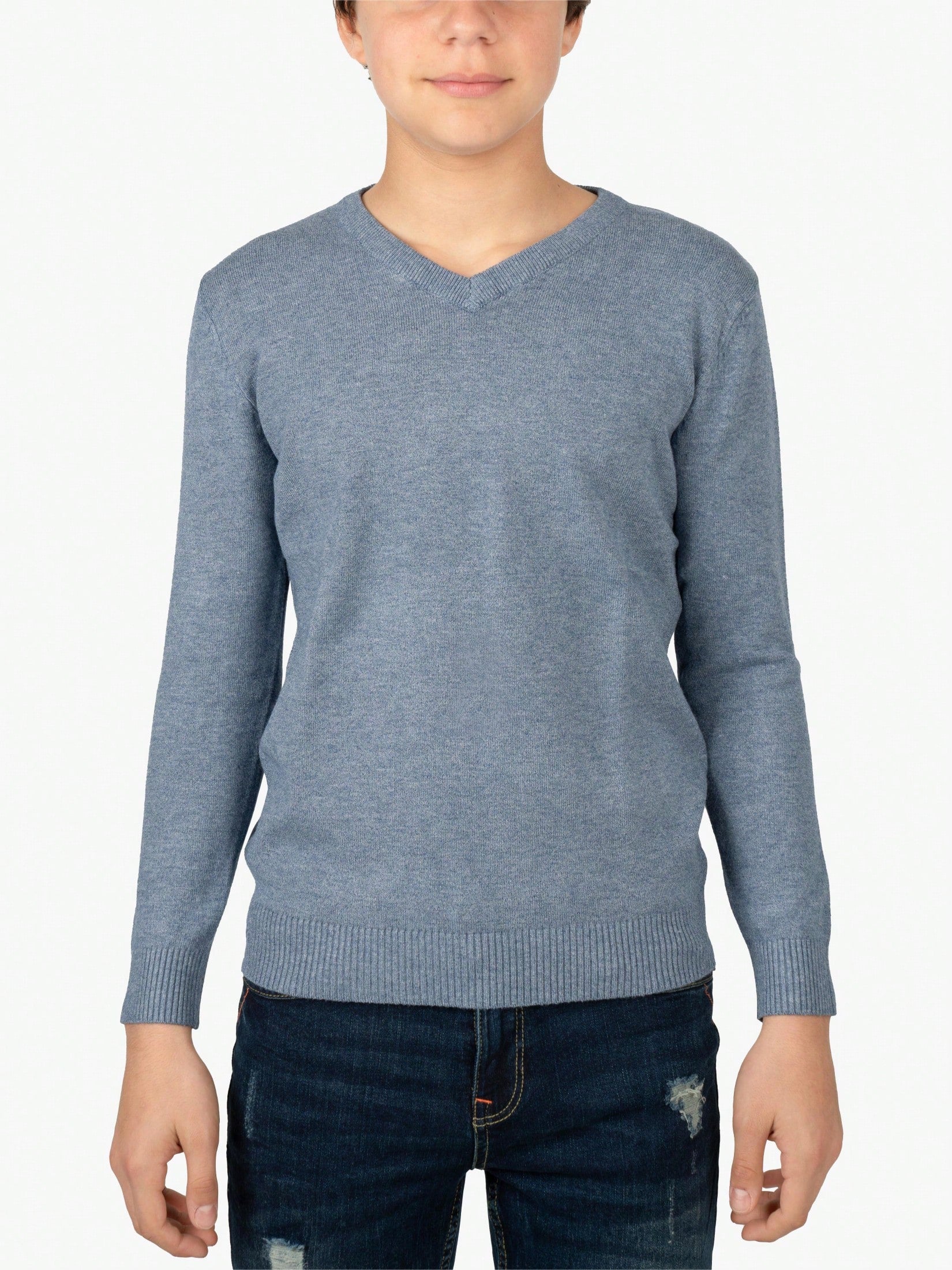 Boy's Basic V-Neck Sweater