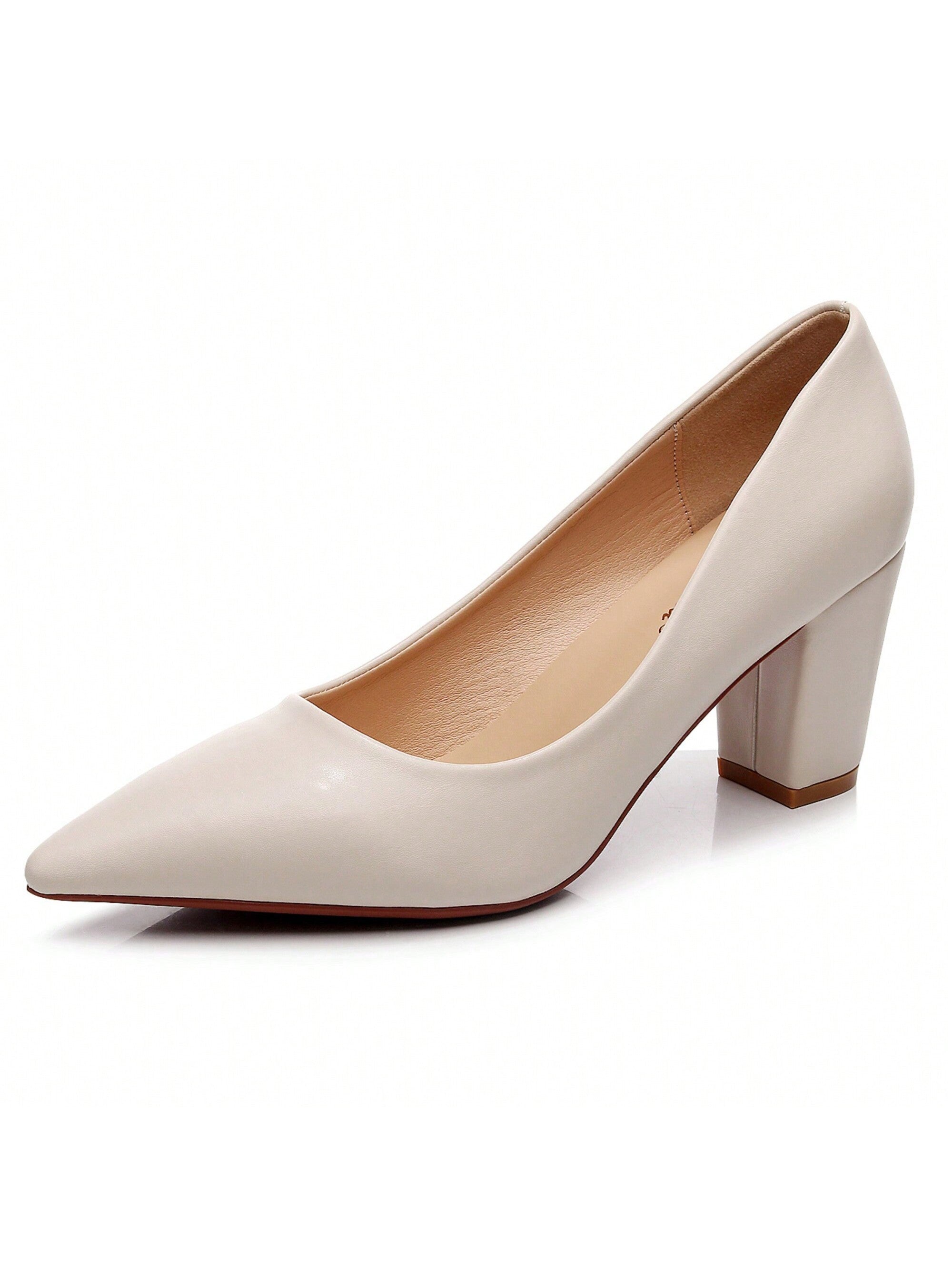 Women's Lewin Pump Chunky Heel Shoe