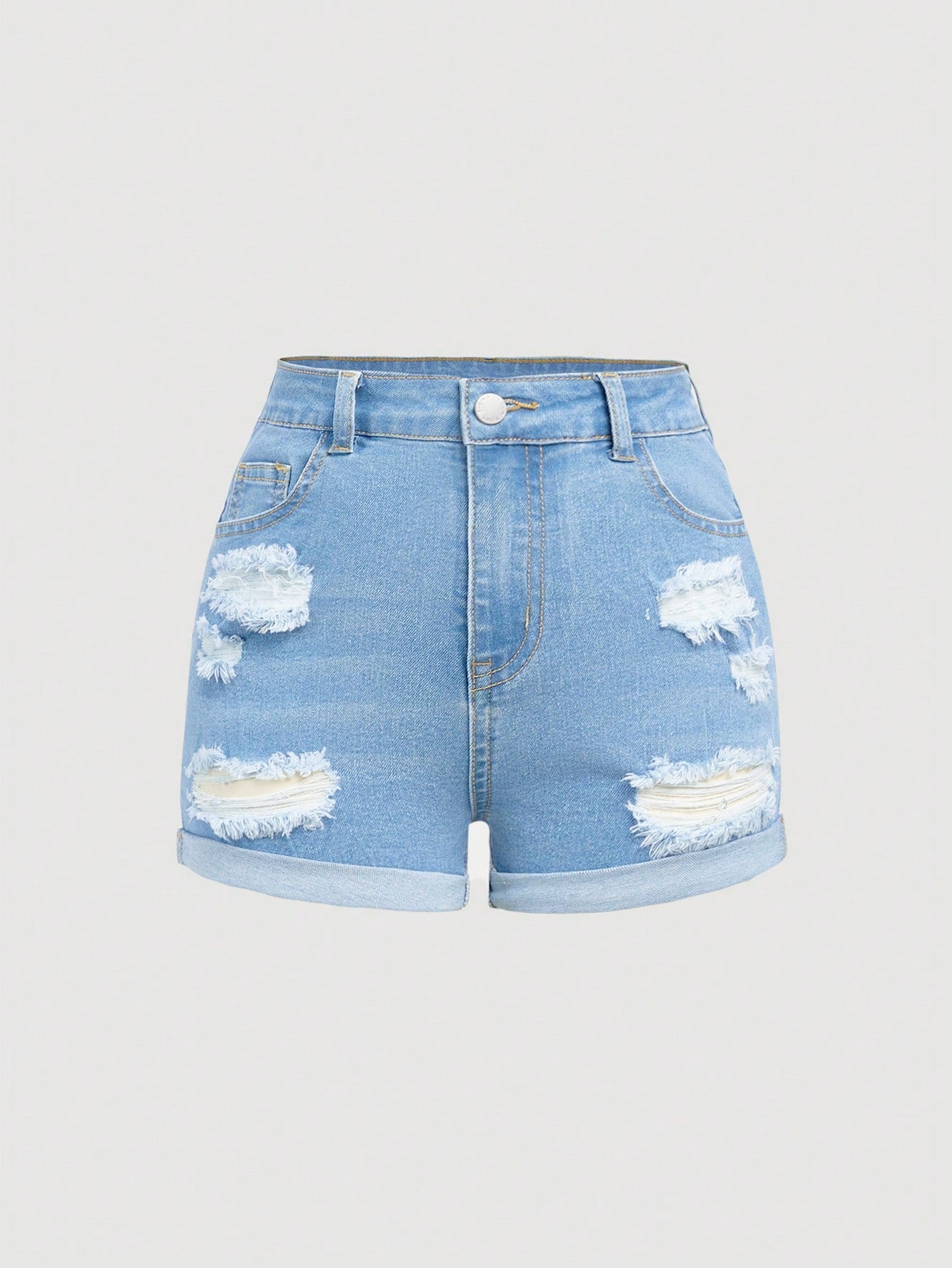 Tween Girl Spring Summer Boho Causal Ripped Roll Up Hem Denim Jeans Shorts,Summer Girls Clothes