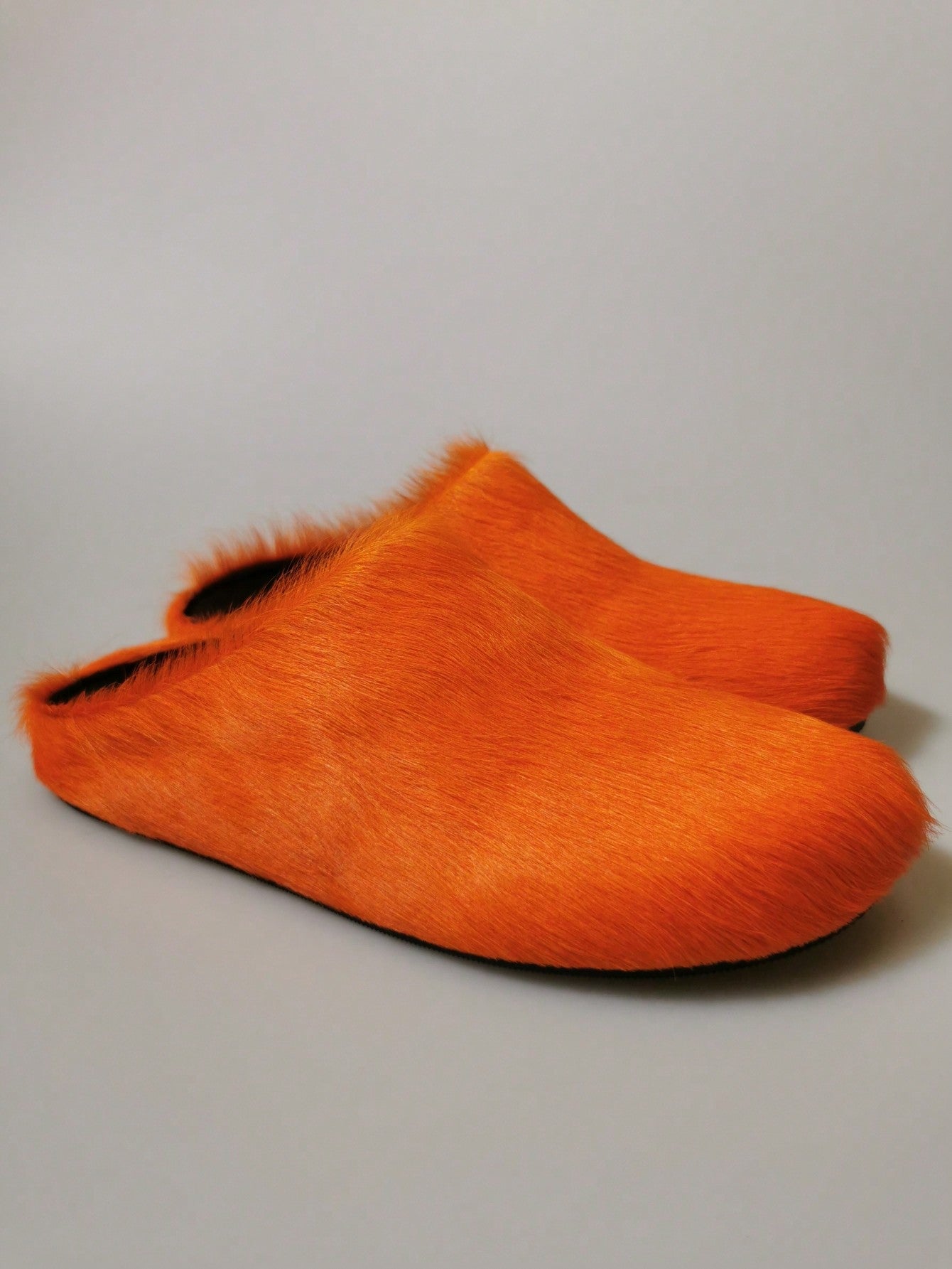 New Style Fur Trimmed Slippers, Thick-Soled, Platform Slip-Ons, Ideal For Indoor And Outdoor Use, Perfect For Autumn And Winter