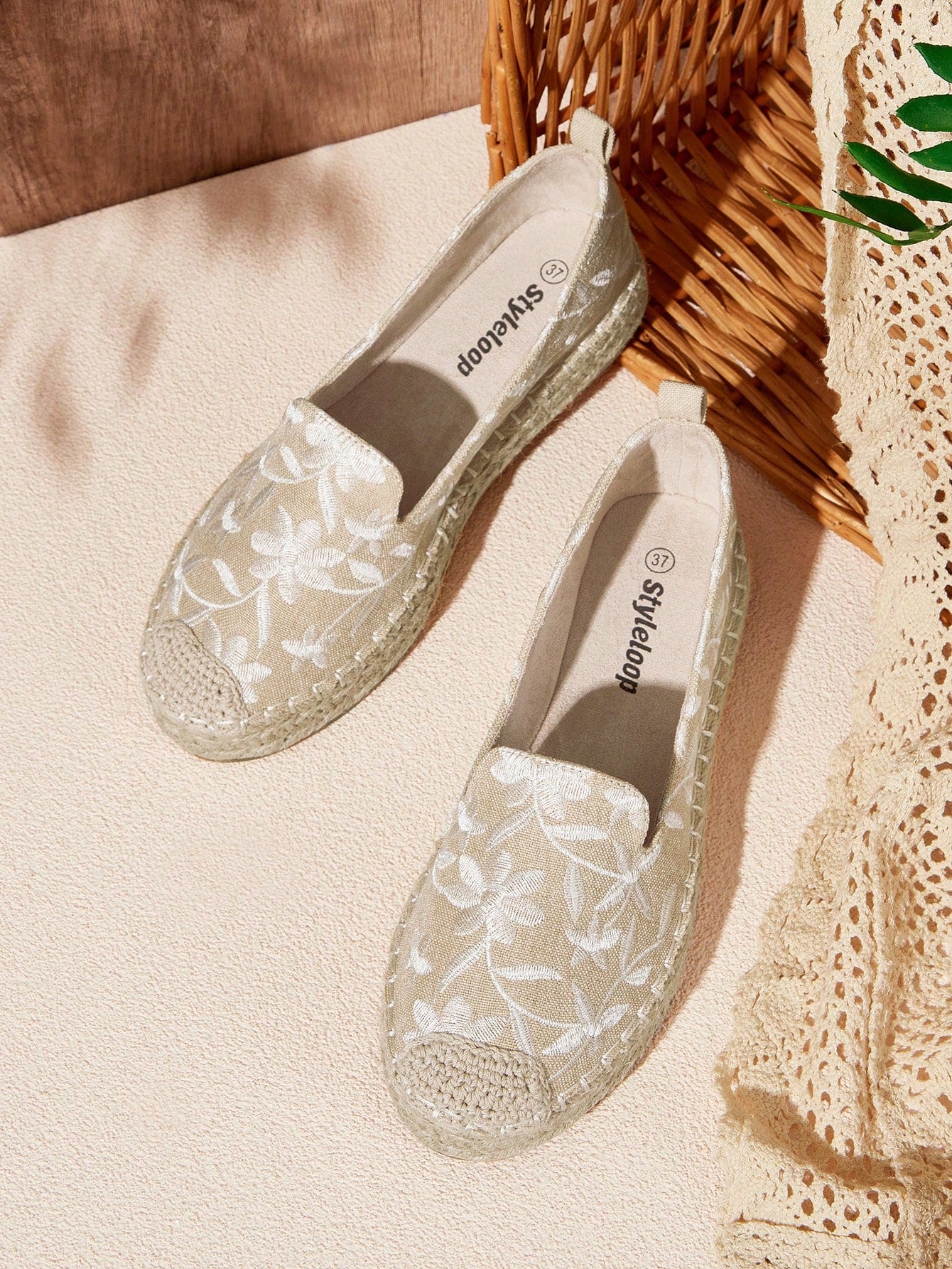 Styleloop Women's Casual Flat Shoes Vacation Shoes Summer Sale  Boho Feels Vintage Cottagecore Frenchy Shoes