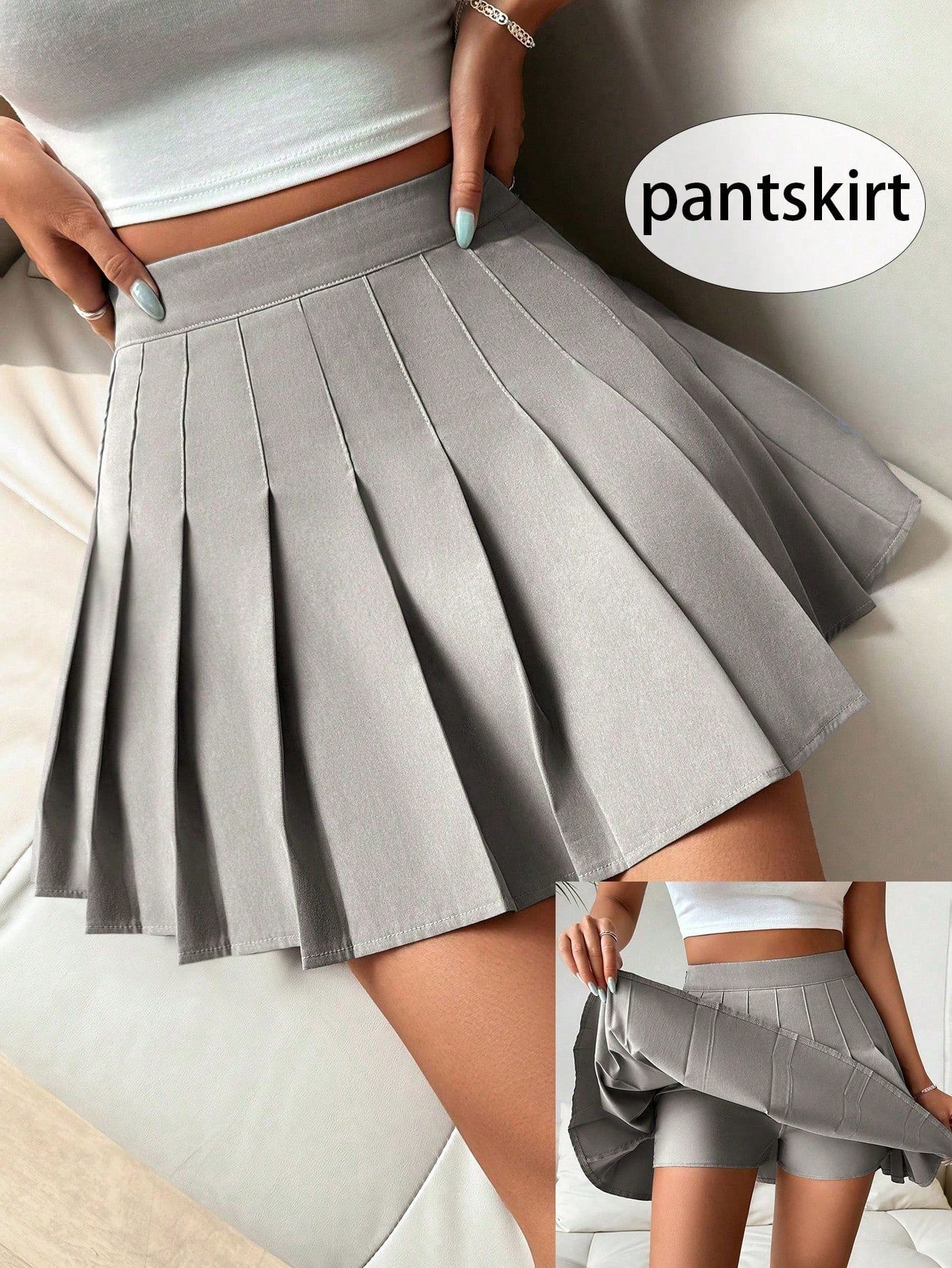 Raffinéa Women's Pleated Skirt - Charming, Elegant And Fashionable