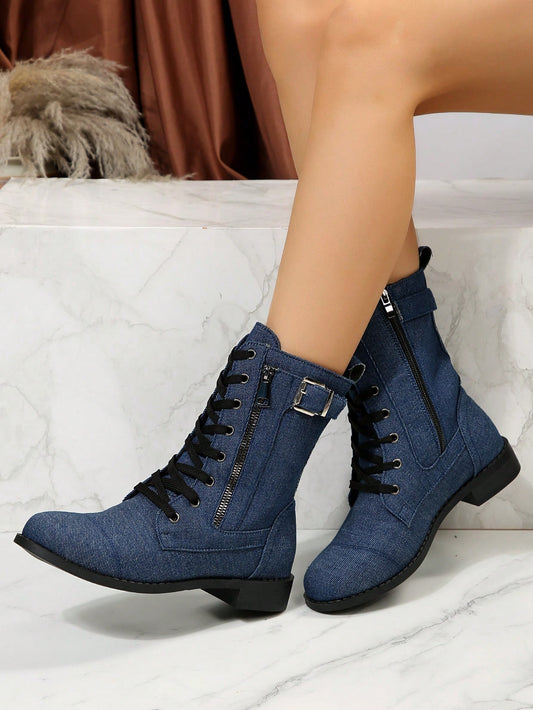 Women's New Stylish Short Boots, Versatile Casual Shoes For Women