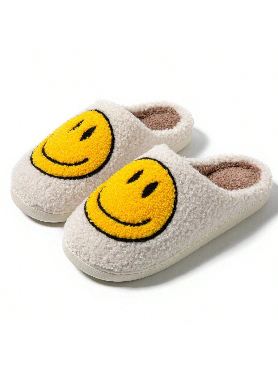 Winter Warm Slippers For Women, Non-Slip Durable Cute Household Furry Slippers For Couples