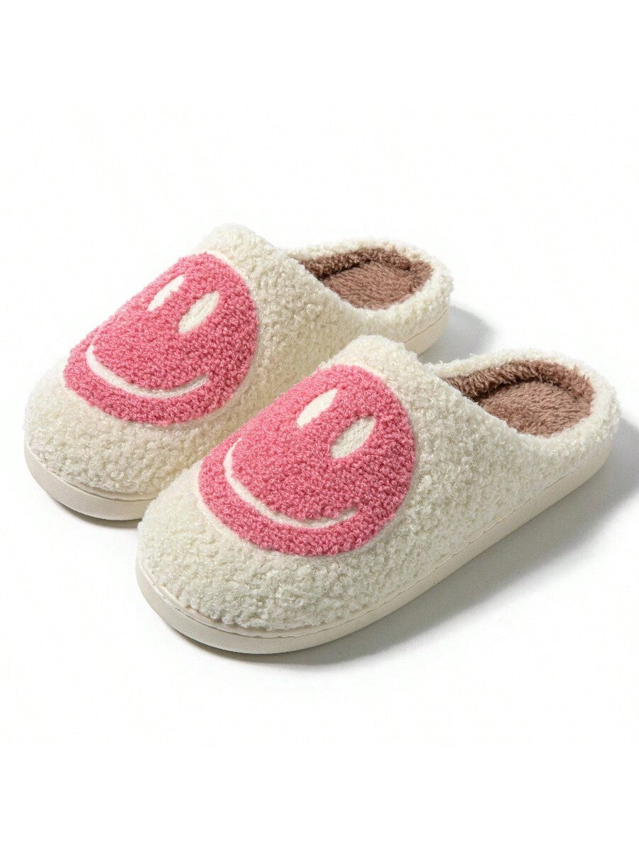 Winter Warm Slippers For Women, Non-Slip Durable Cute Household Furry Slippers For Couples