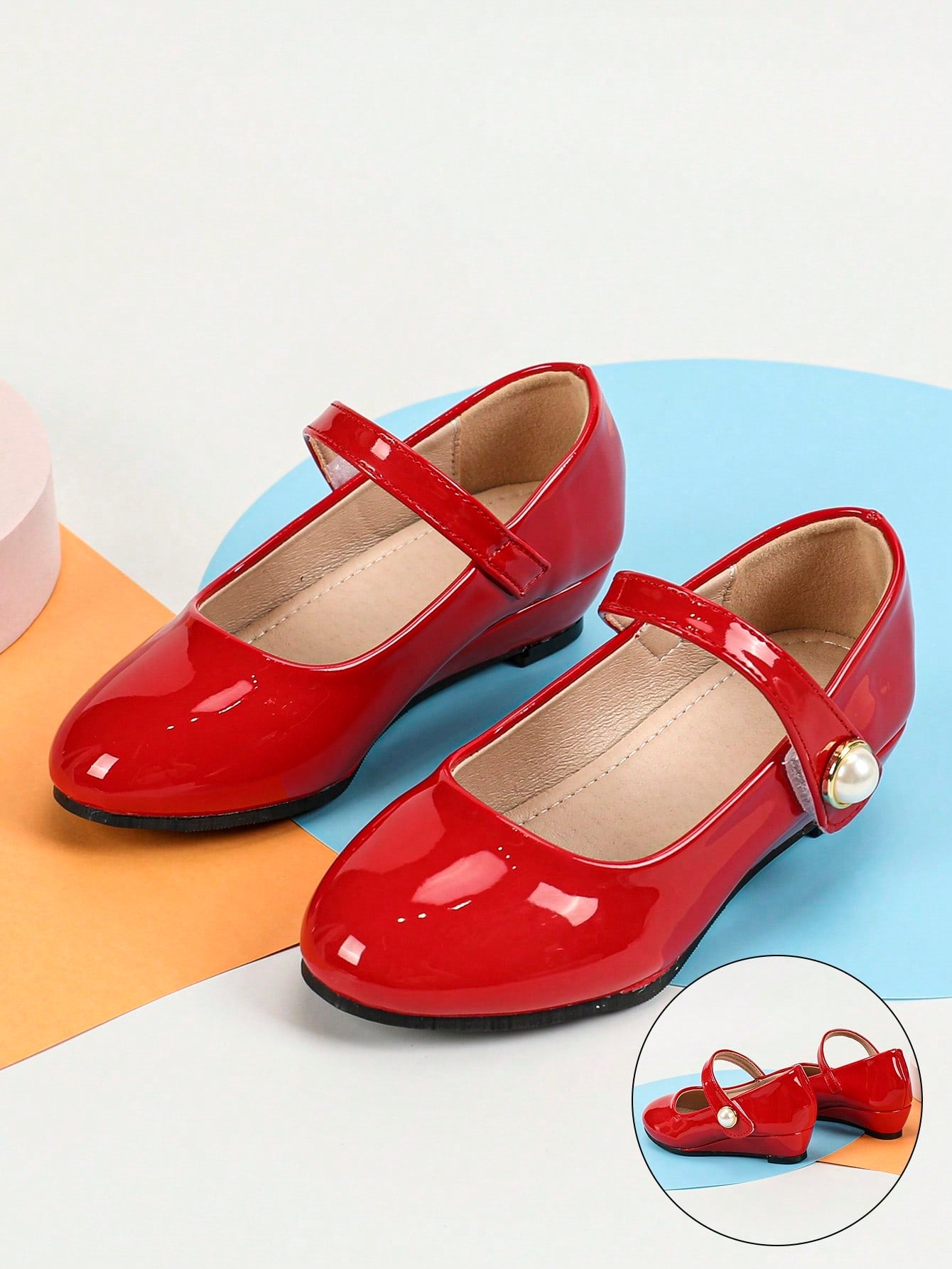 New Arrival Girls' Fashionable And Cute Casual High-Heeled Shoes With Non-Slip Soft Soles, Suitable For Parties, Schools And Holidays