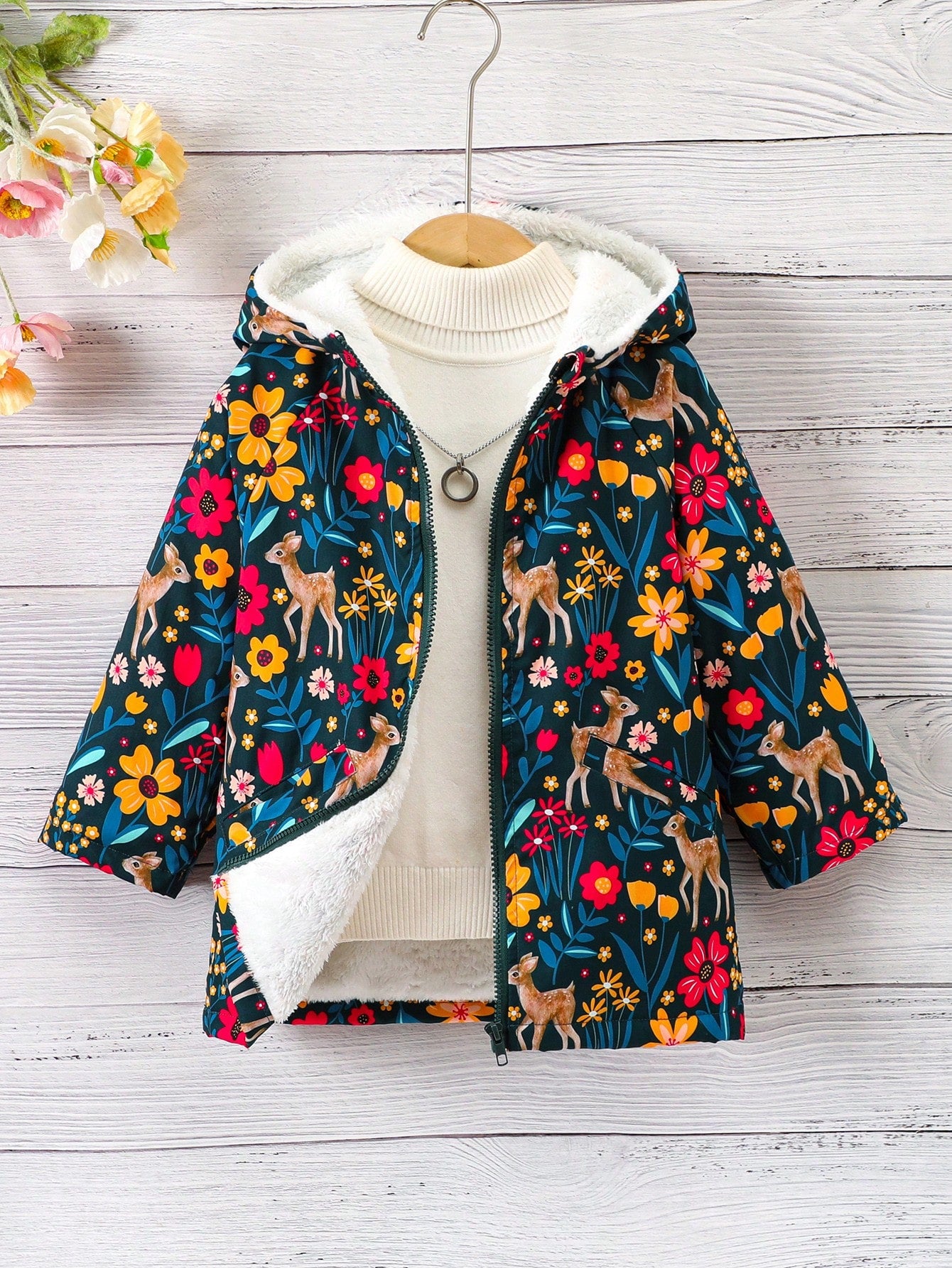 Girls' Elegant, Lovely, Graceful, And Sweet Princess Coats With Versatile, Fashionable And Trendy Design, Suitable For Autumn And Winter, Daily Wear, Parties, Festivals, Traveling And School. It'll Make You Look Fashionable, Beautiful, Trendy, And Unique.