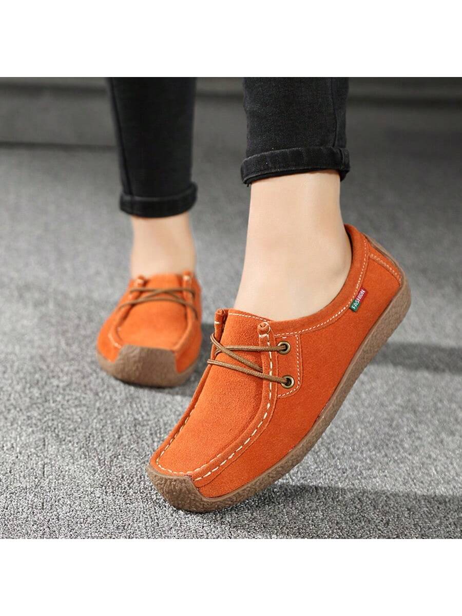 Women Flat Shoes Spring/Summer Season Flat Slip-Resistant Casual Lightweight Oxford Shoes