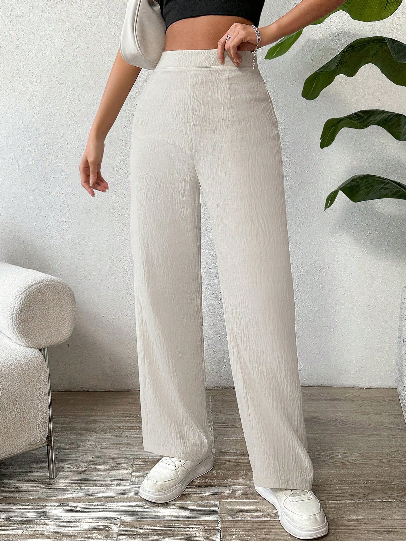 Women's Solid Color Pants