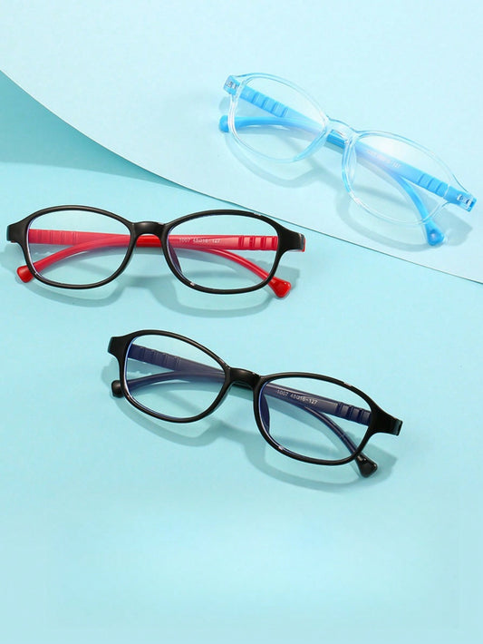 1pc New Style Kids Eyeglasses, Fashionable Eyeglass Frame For Clear Lenses