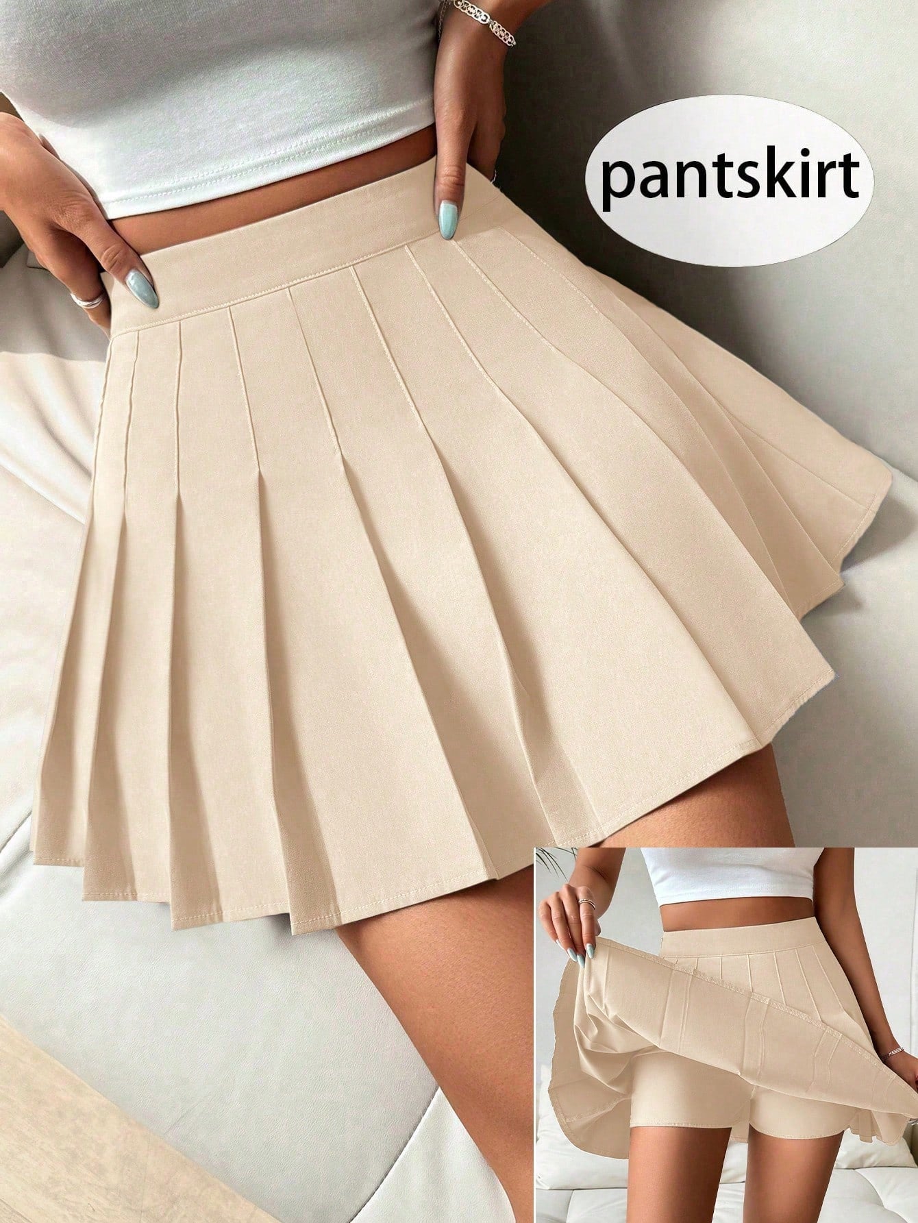 Raffinéa Women's Pleated Skirt - Charming, Elegant And Fashionable