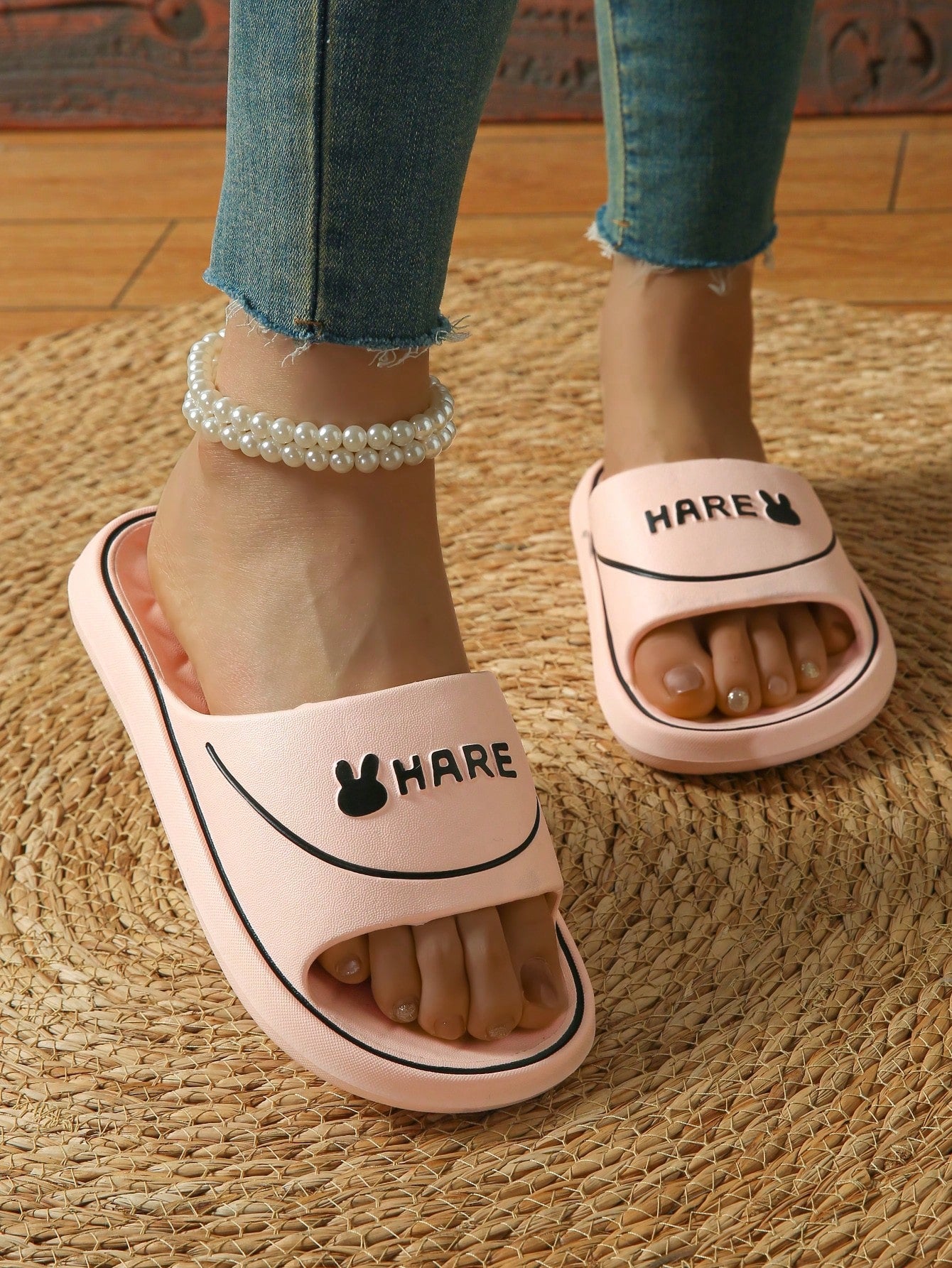 Hot Sale Summer Household Bath Bathroom Slippers, Plastic EVA Material Indoor Floor Slippers,Leisure Hotel Simple Style Men Women Couple Slippers