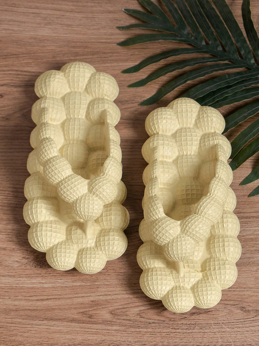 Massage Ball Flip-Flops, Plus Size, Beach, Outdoor, Indoor, Open-Toe Slippers