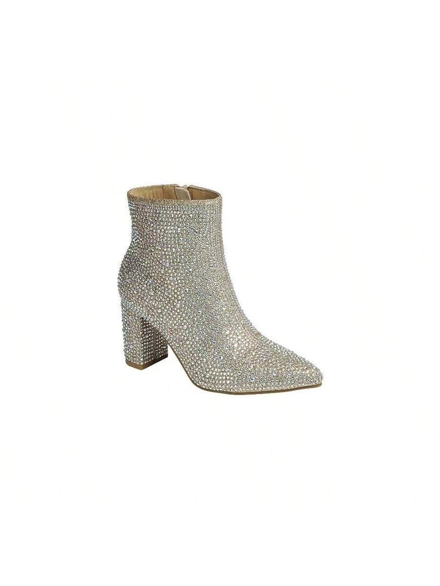 Rhinestone Booties Forever Iceberg-12