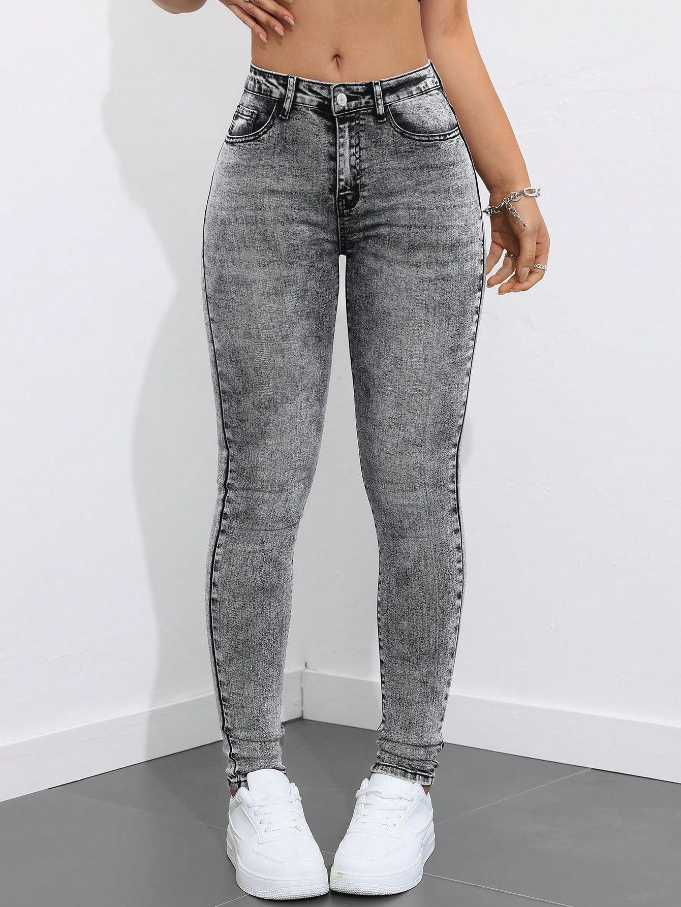 Women's Daily Wear Skinny Denim Pants