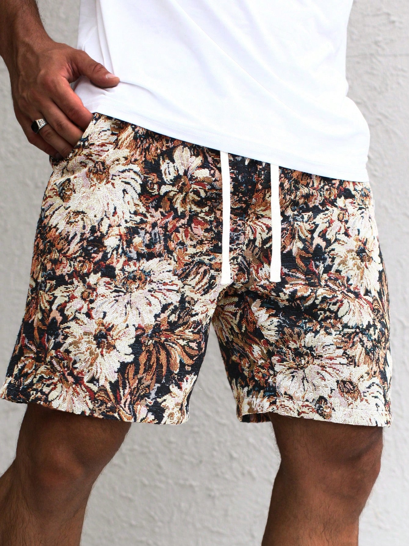 Men's Floral Printed Casual Summer Shorts Pattern Graphic Colorful Going Out