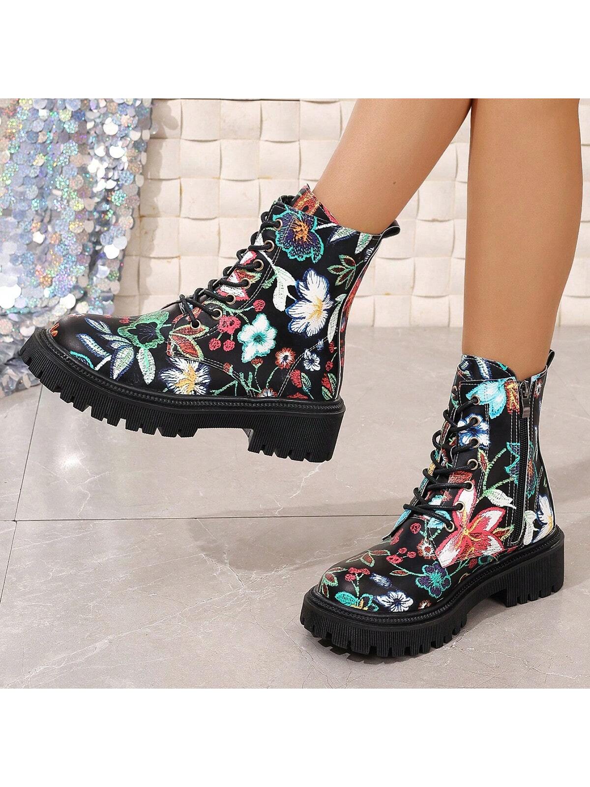 The New Short Pink Boots Women's Spring And Autumn New Trend Wear, Women's Shoes Personality Wear A Single Product