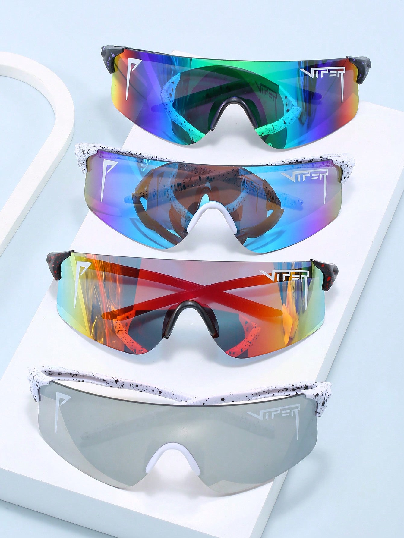 1pc Sporty Teenager Sunglasses, Suitable For Daily Running, Traveling, Hiking, Biking