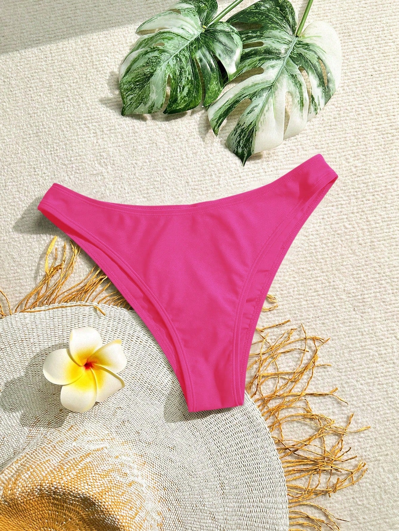 Swim Summer Beach Plain Bikini Bottom Bathing Suit Bottoms