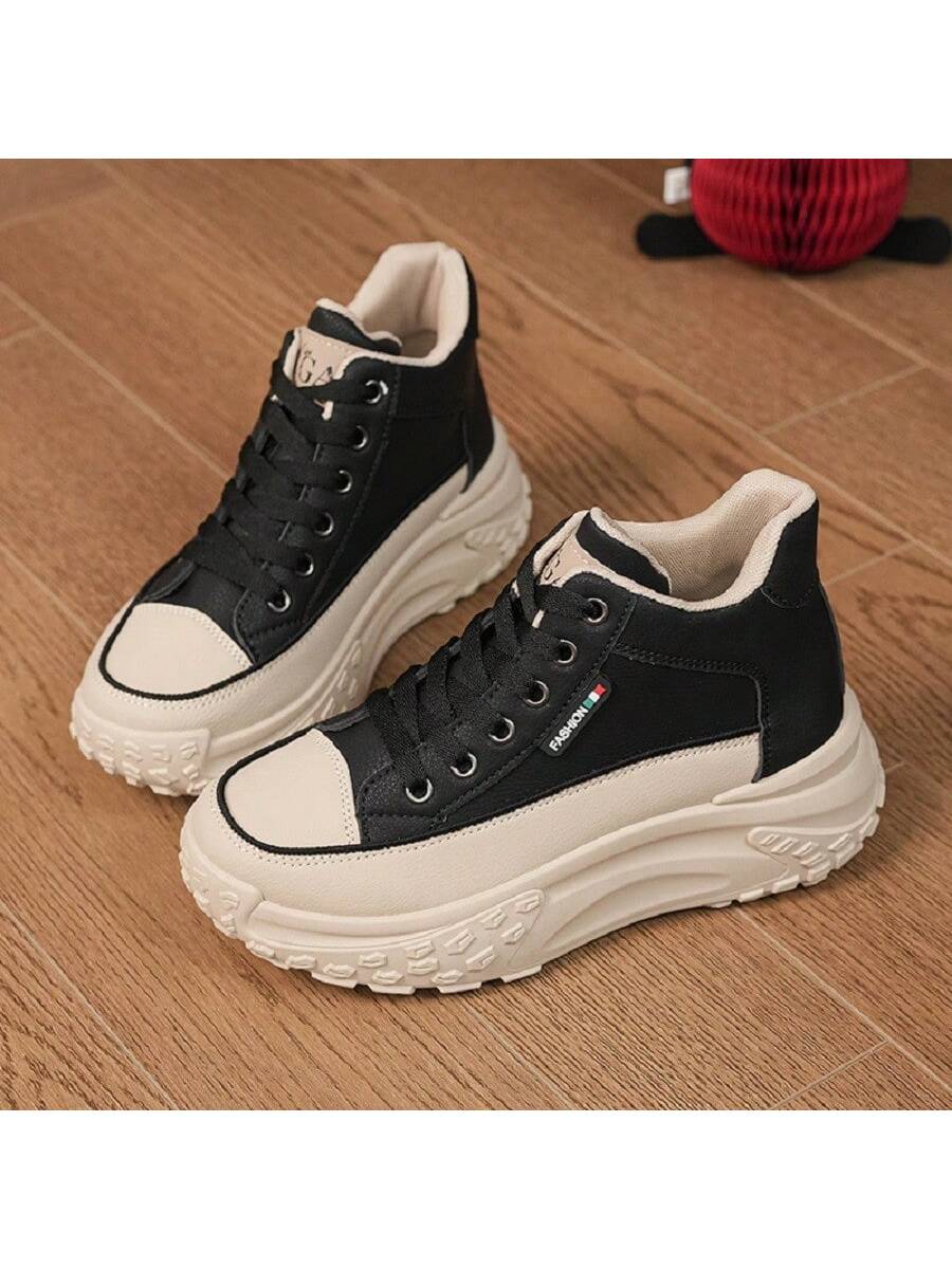 Womens Boots Comfortable And Versatile High-Top Student Casual Shoes Running Walking Office Home Shoes