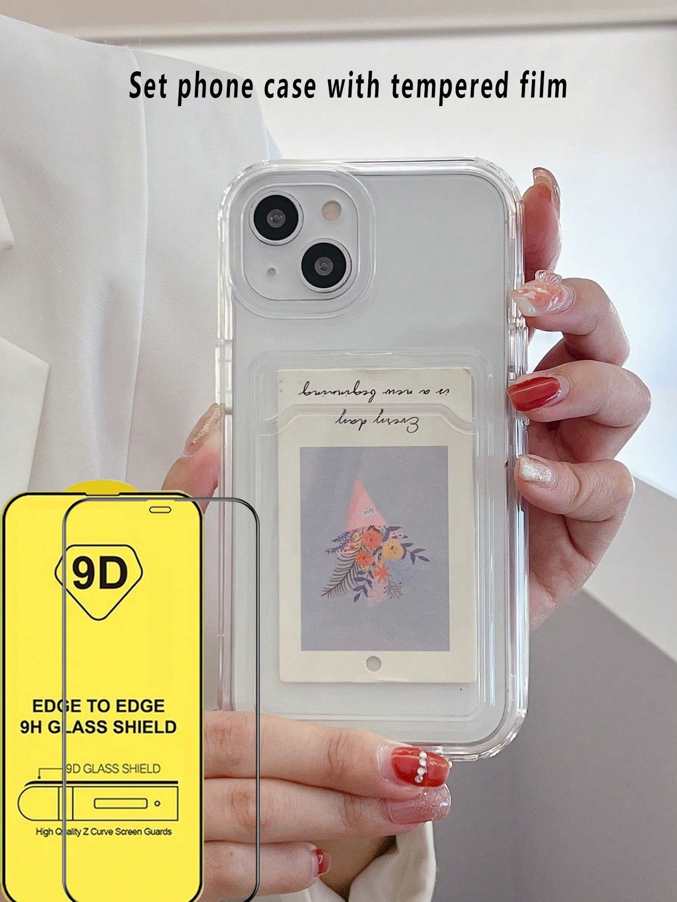 2 In 1 Cardholder Phone Case Compatible With Apple Iphone Compatible With IPhone 11,IPhone 13,IPhone 14 Pro Max