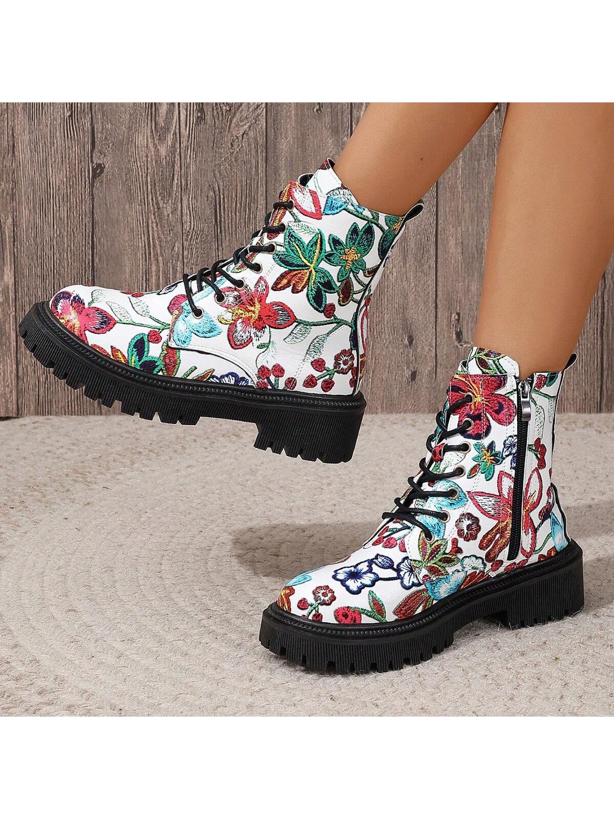 The New Short Pink Boots Women's Spring And Autumn New Trend Wear, Women's Shoes Personality Wear A Single Product