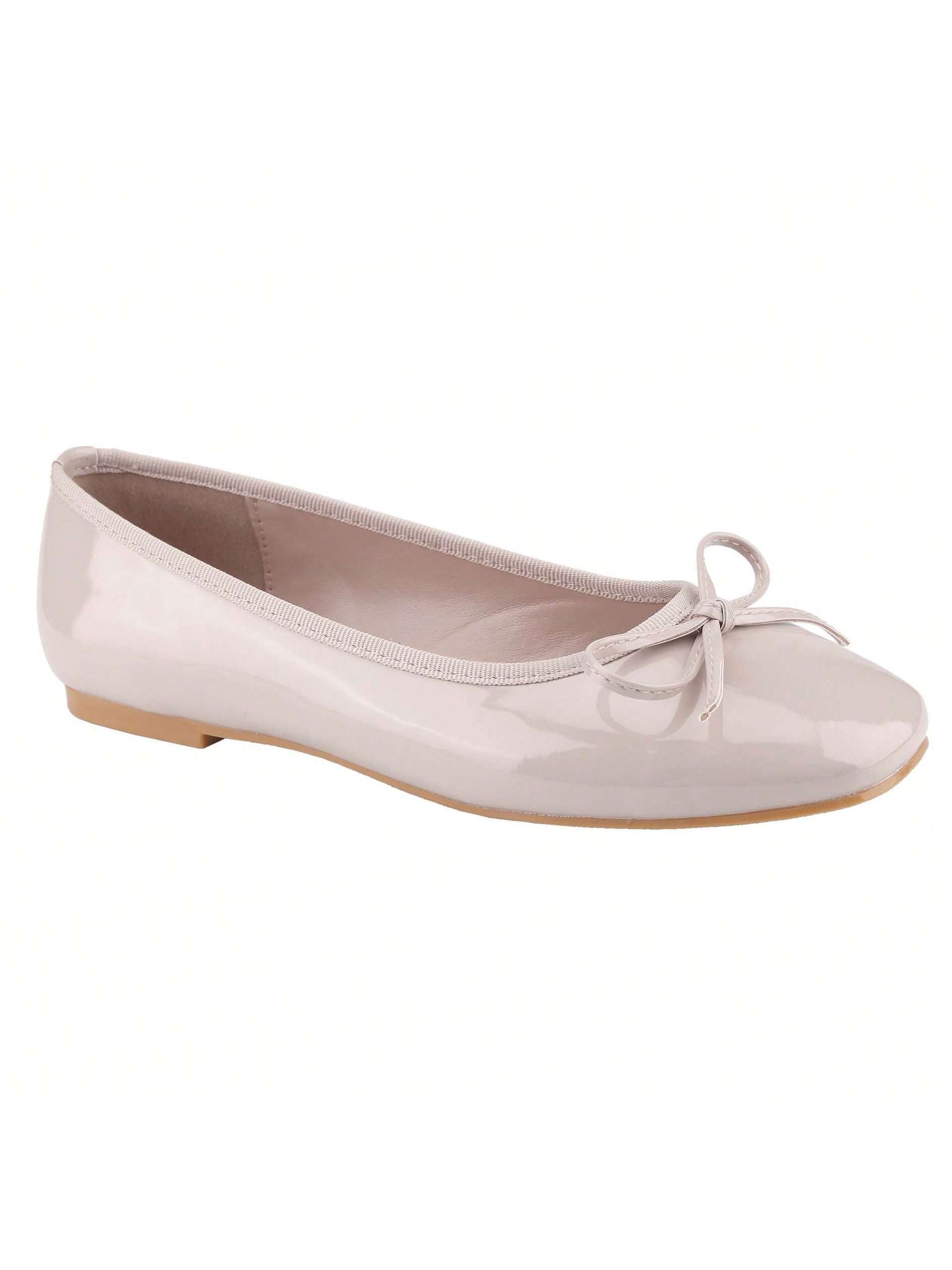 [PIANO-5] Women Ballet Flats Shoes Square Toe Bowknot Slip On Mary Jane Coquette Aesthetic