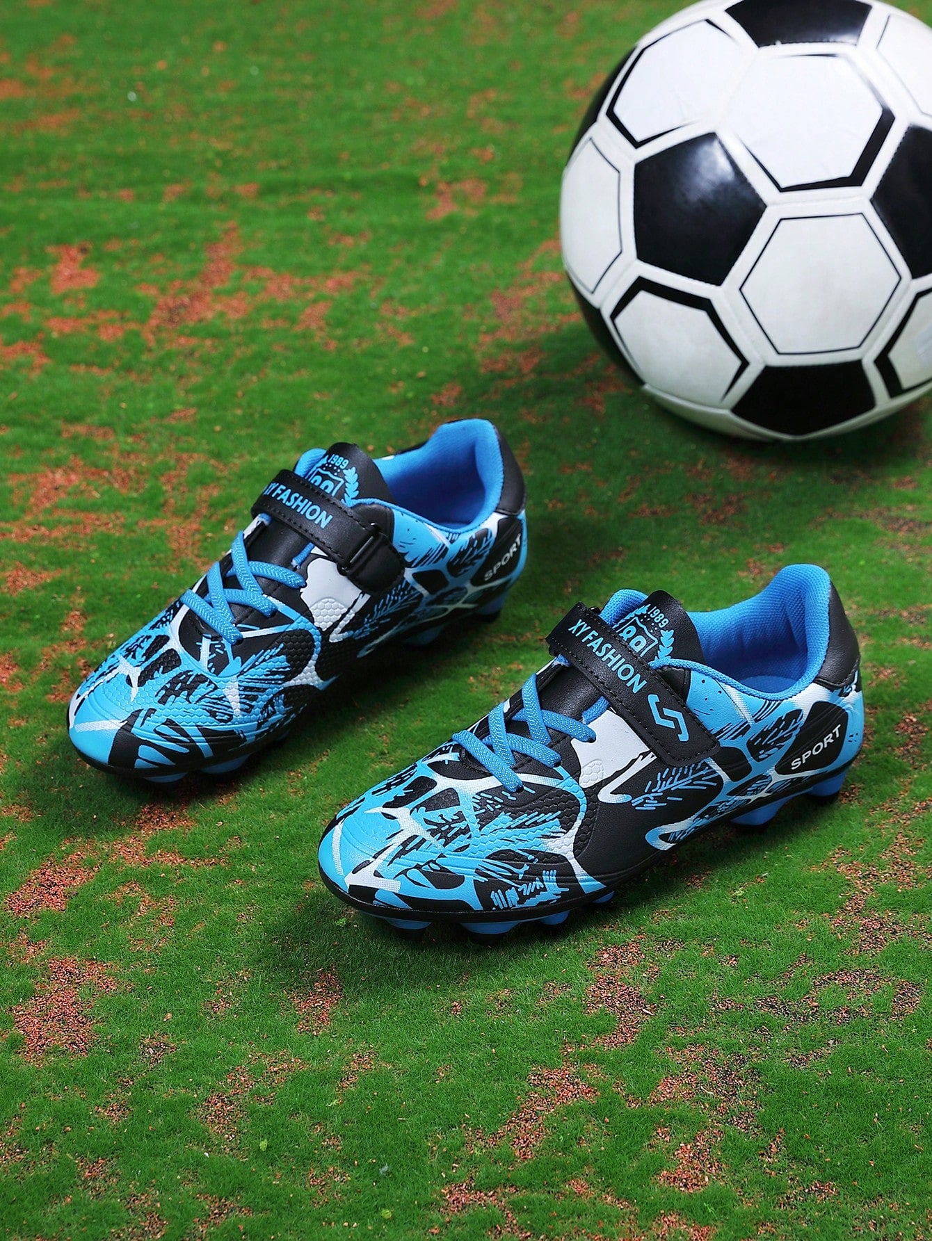 2024 Spring & Autumn Kids Football/Soccer Training Cleats For Boys & Girls, Suitable For Elementary School Students