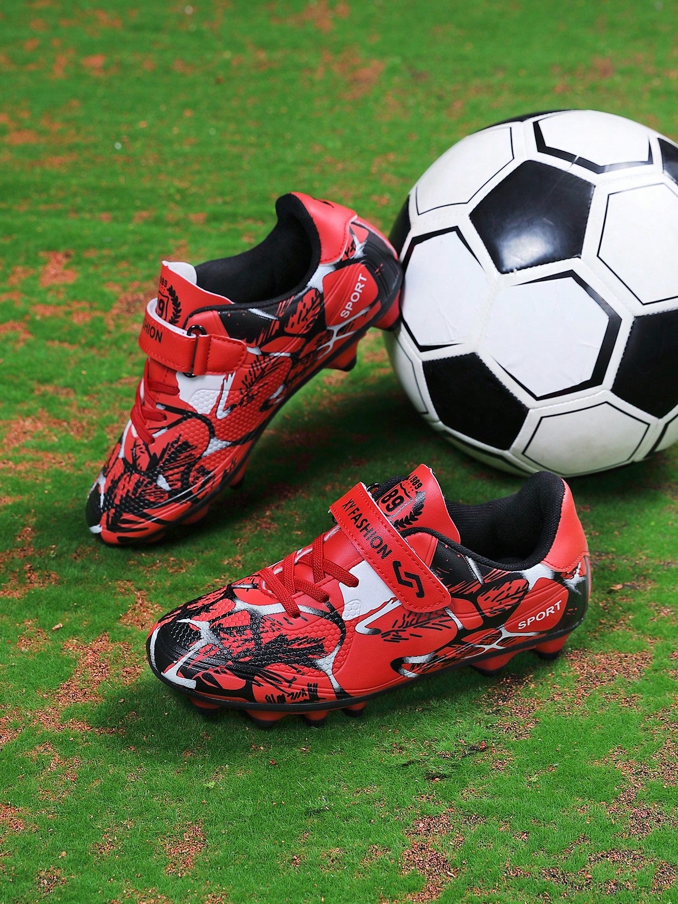 2024 Spring & Autumn Kids Football/Soccer Training Cleats For Boys & Girls, Suitable For Elementary School Students