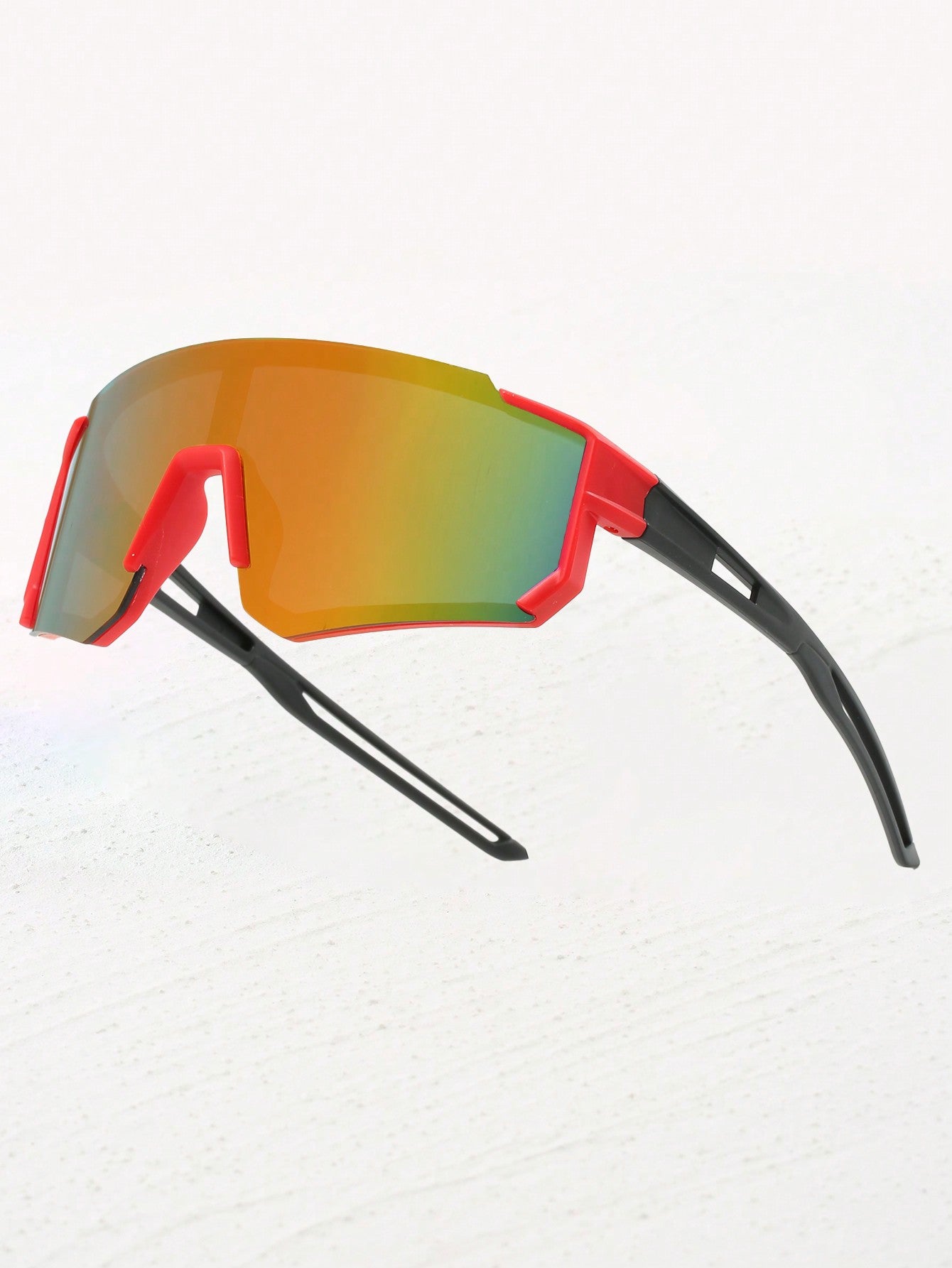 1 Pair Unisex Kids' Frameless Windproof, UV-Proof Sunglasses For Cycling, Outdoor Sports, Hiking, Comes With Case & Cloth