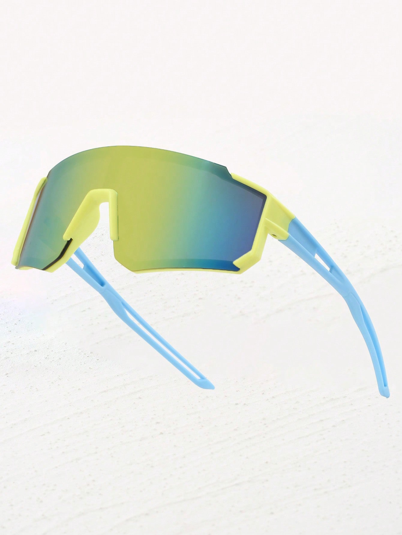 1 Pair Unisex Kids' Frameless Windproof, UV-Proof Sunglasses For Cycling, Outdoor Sports, Hiking, Comes With Case & Cloth