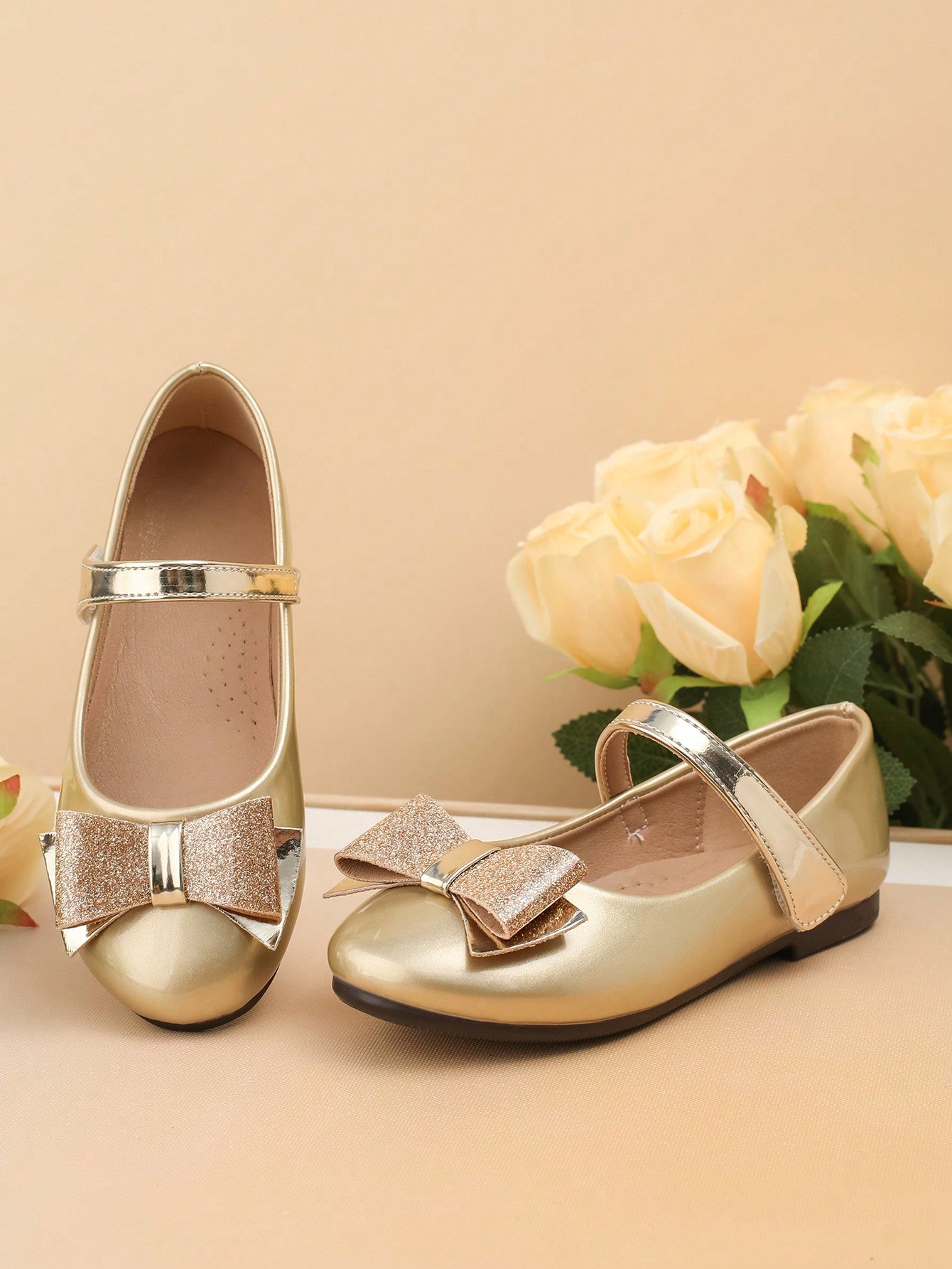 Fashionable Unisex Flat Shoes For Children - New Style Girls' Bowknot Shoes