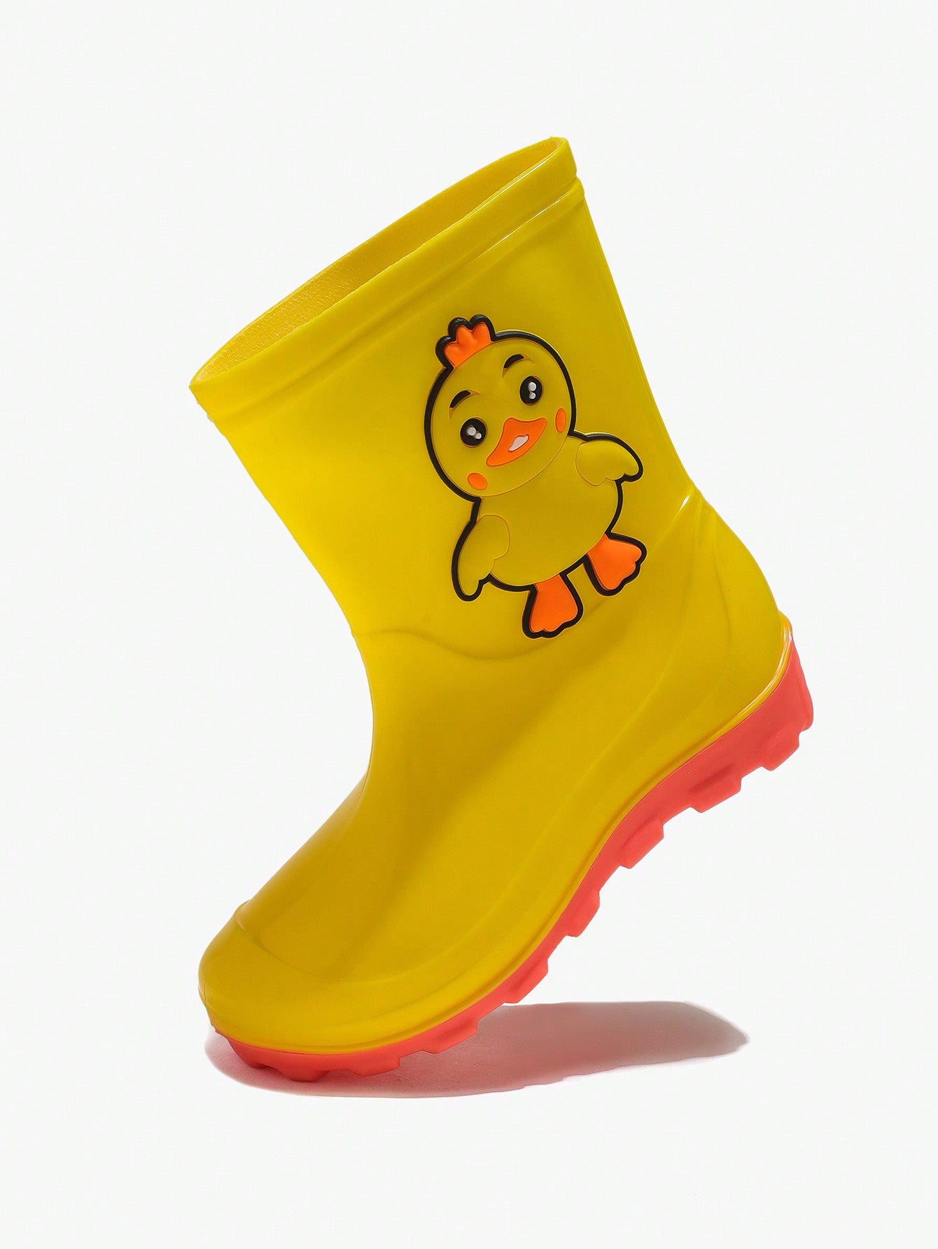 Kids Cartoon Pattern Cute Duck Design PVC Waterproof Anti-Slip Rain Boots