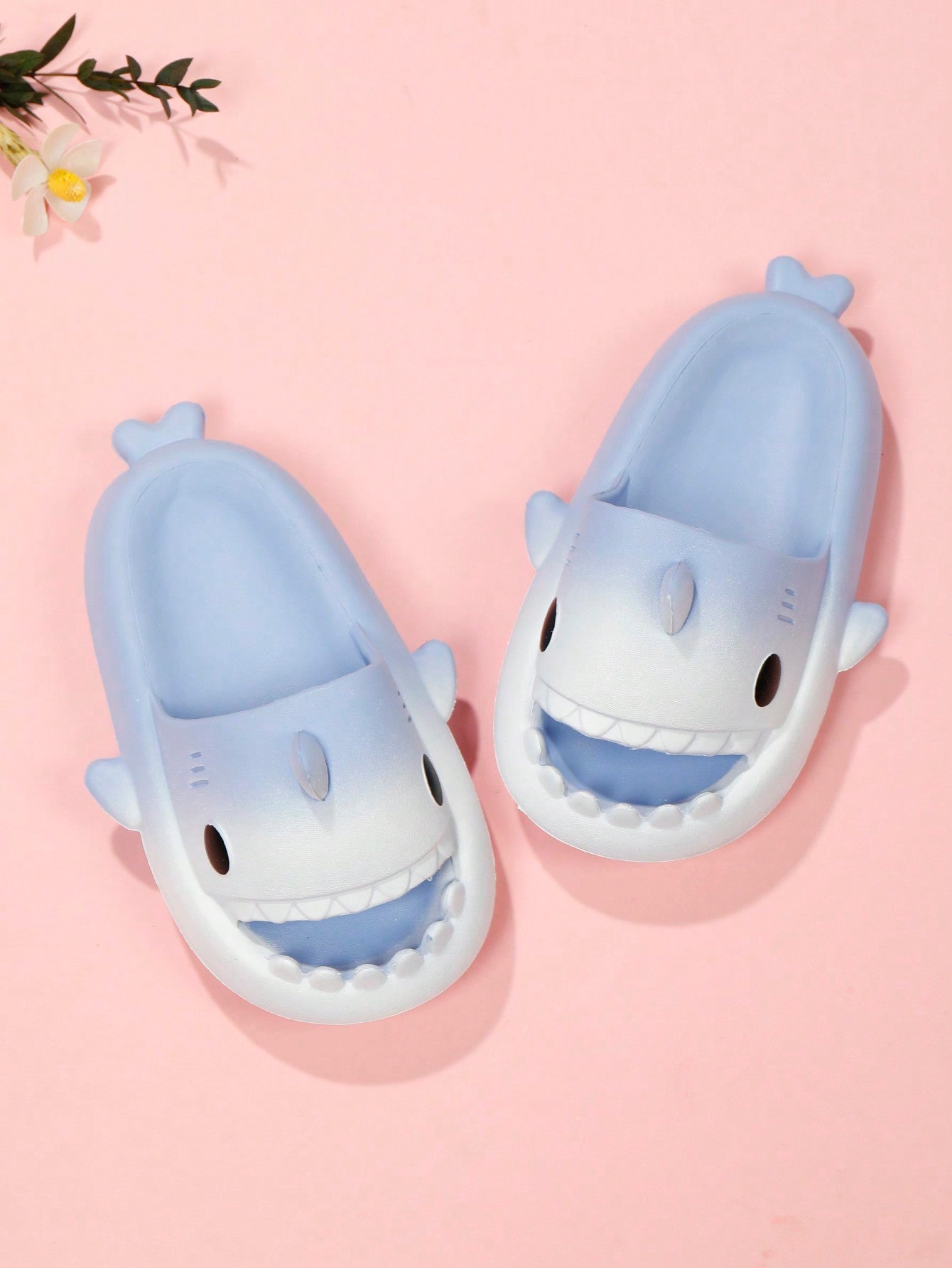 Funny Shark Children's Flip Flops, Beach Sandals, Novelty Slippers With Ocean Elements