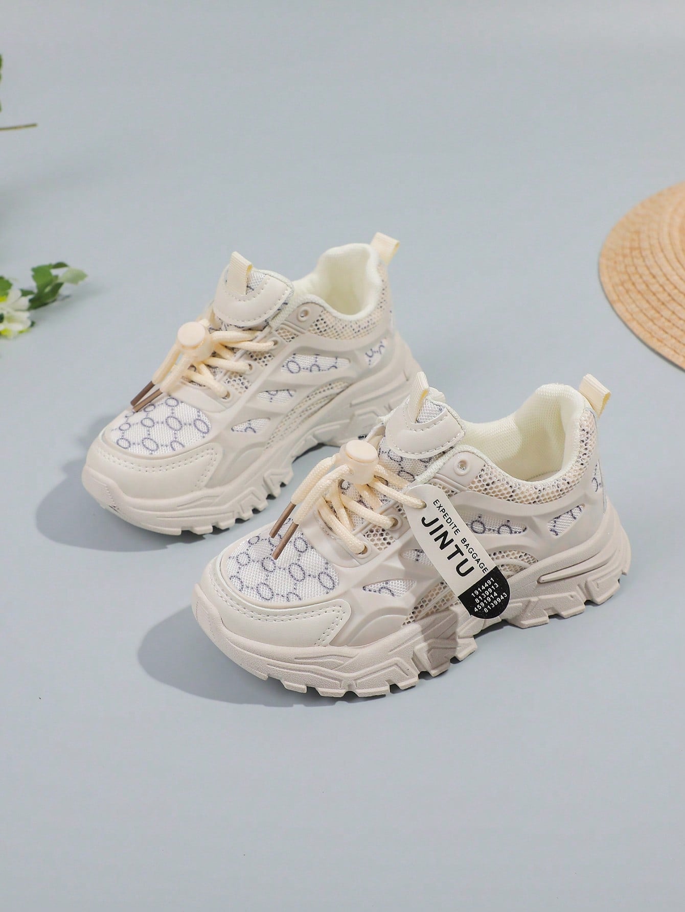 Girls' Shoes 2024 Summer New Arrival Children's Breathable Mesh Sneakers For Big Kids, Girls' Daddy & White Shoes