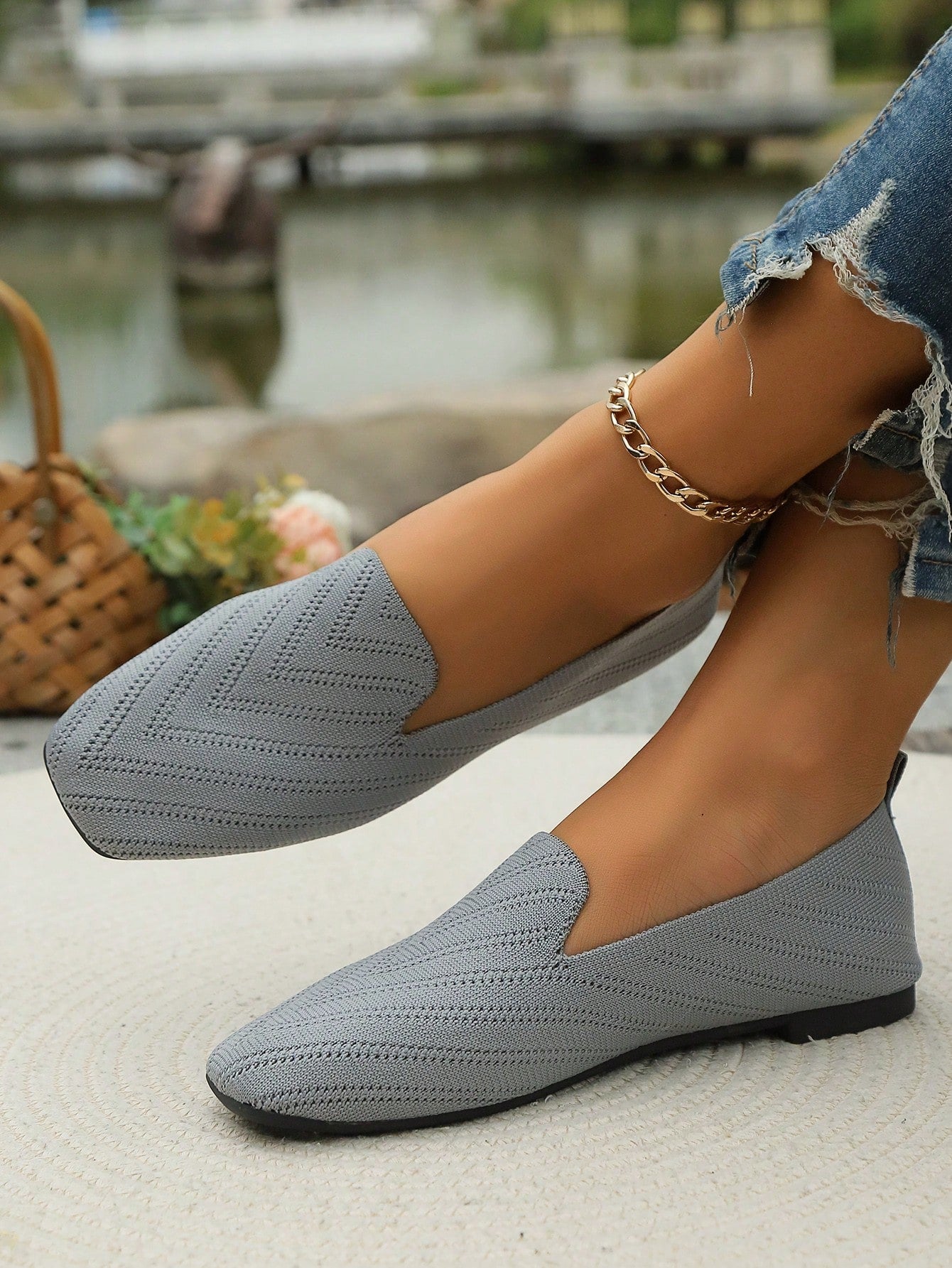 Comfortable Casual Soft Bottom Flat Shoes, Spring Summer New Styles For Mothers