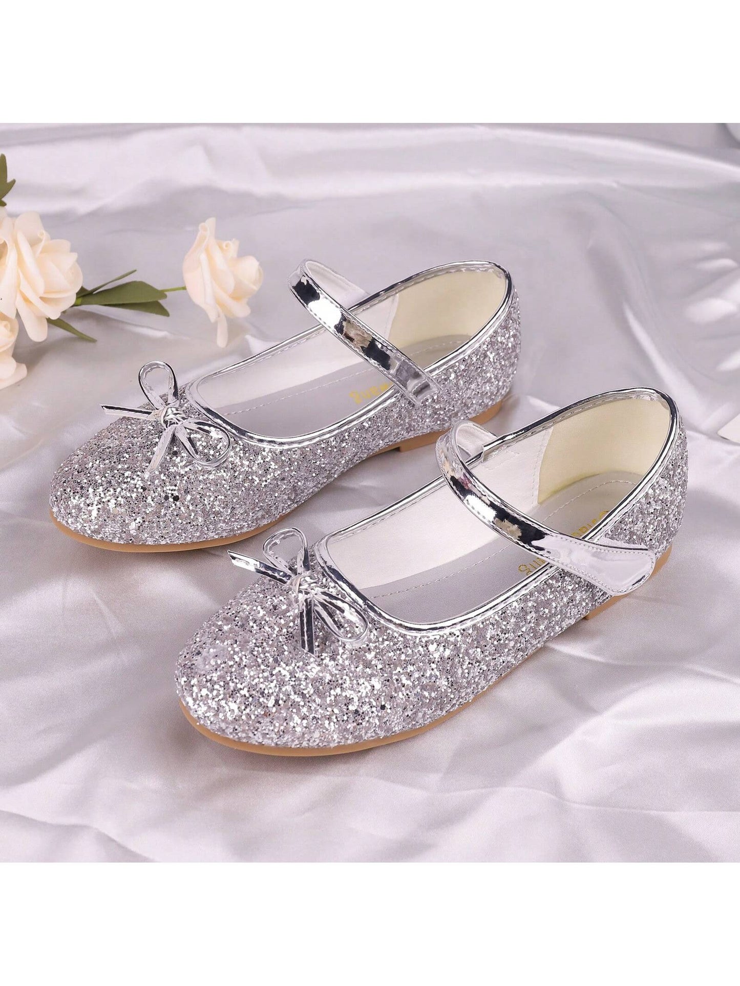 Girls Dress Mary Jane Ballet Flats Low Heels Princess Shoes