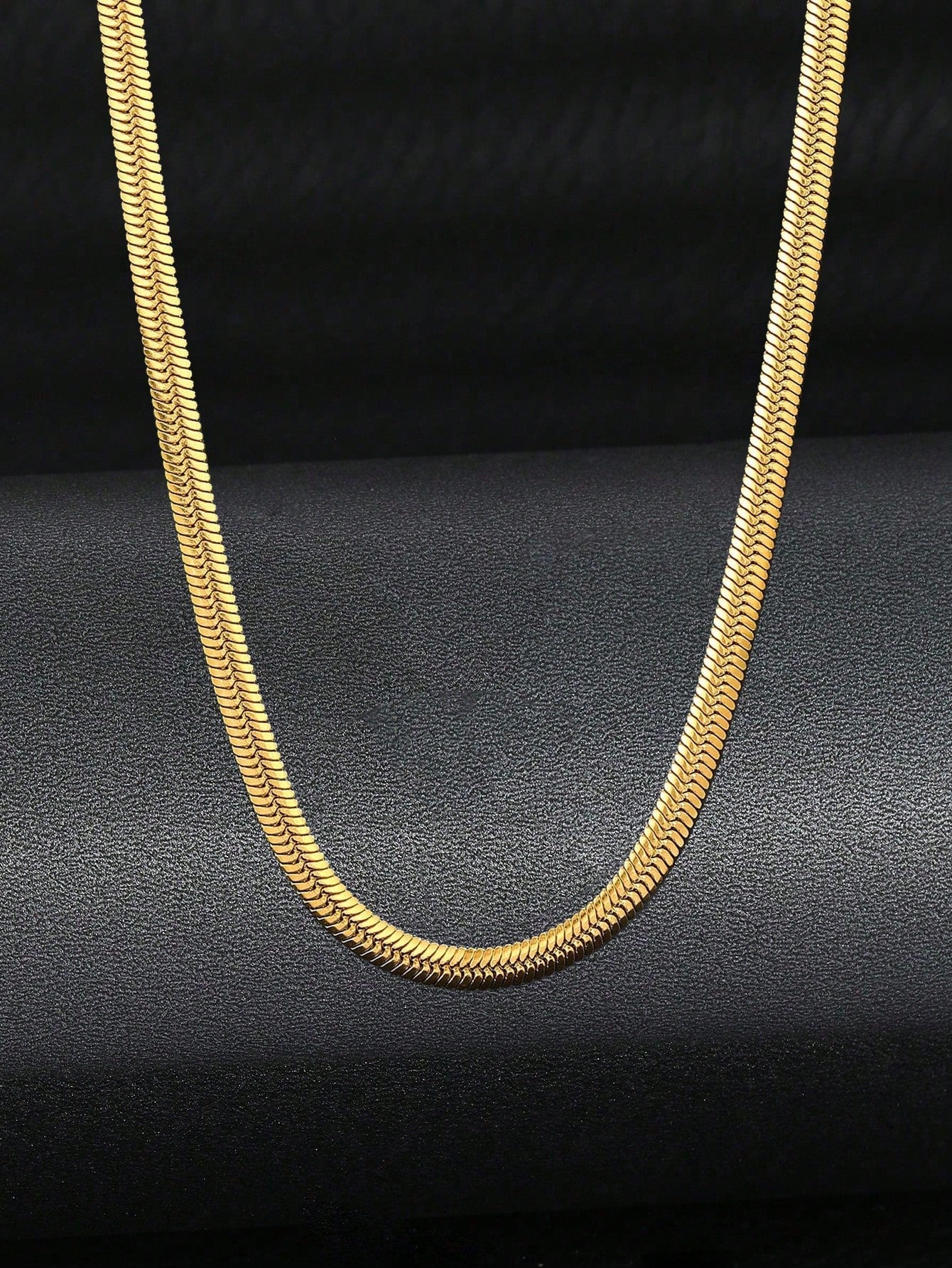 1pc Kids Minimalist Stainless Steel Chain Necklace For Party