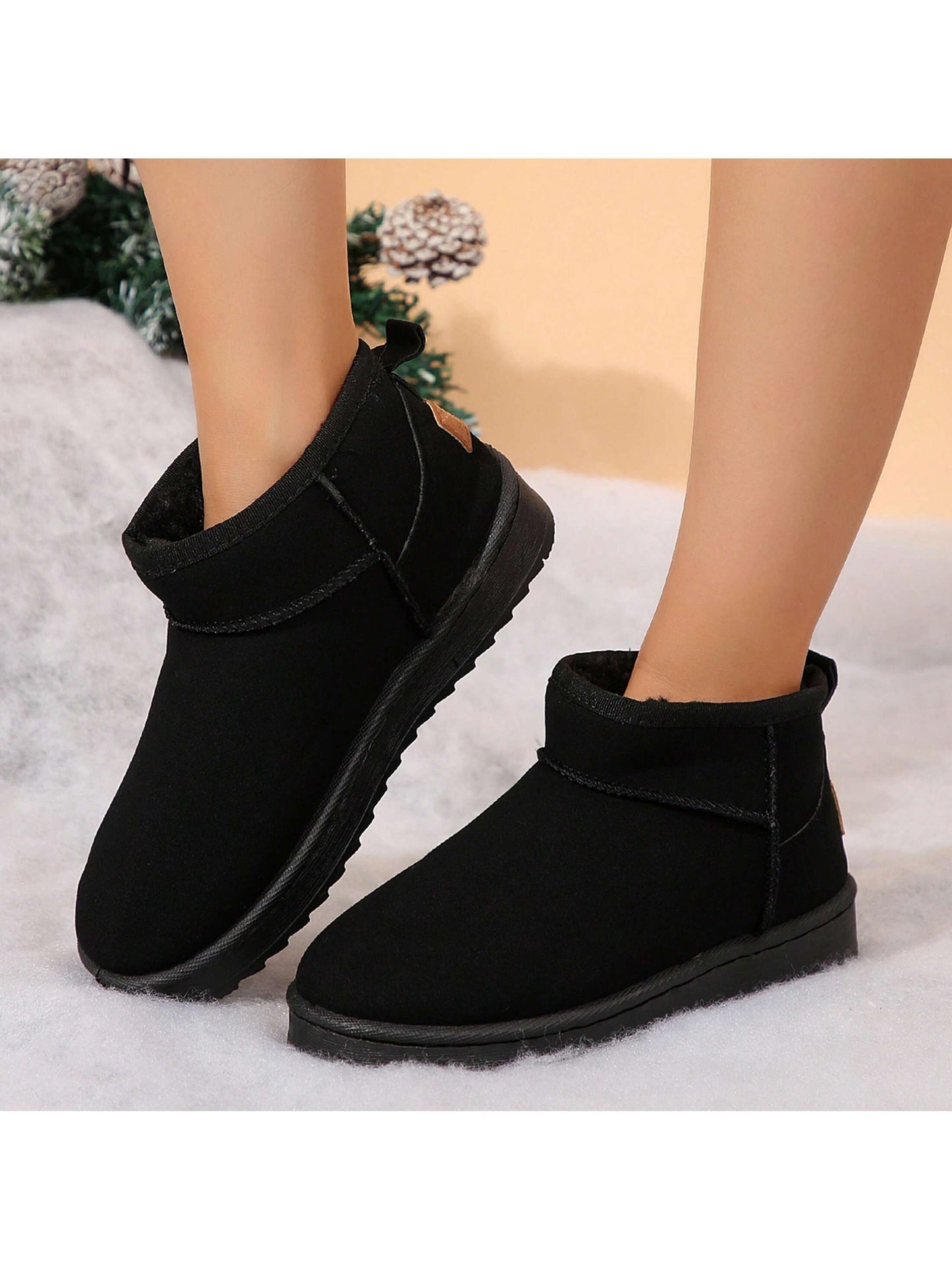 Women's Ankle Snow Boots Winter