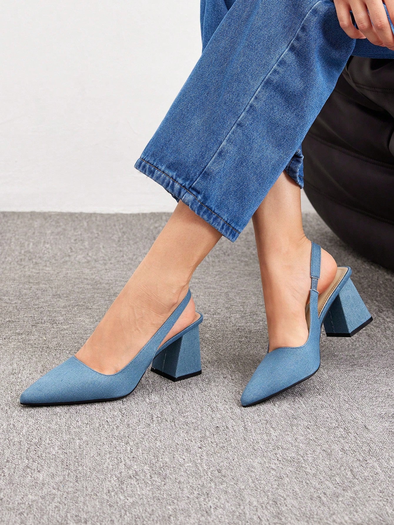 CHICEST Woman Shoes Ladies' Fashionable Blue High Heel Shoes Wedding Shoes For Summer Graduation Heels Prom Heels Vacation Shoes Summer Sale Halloween