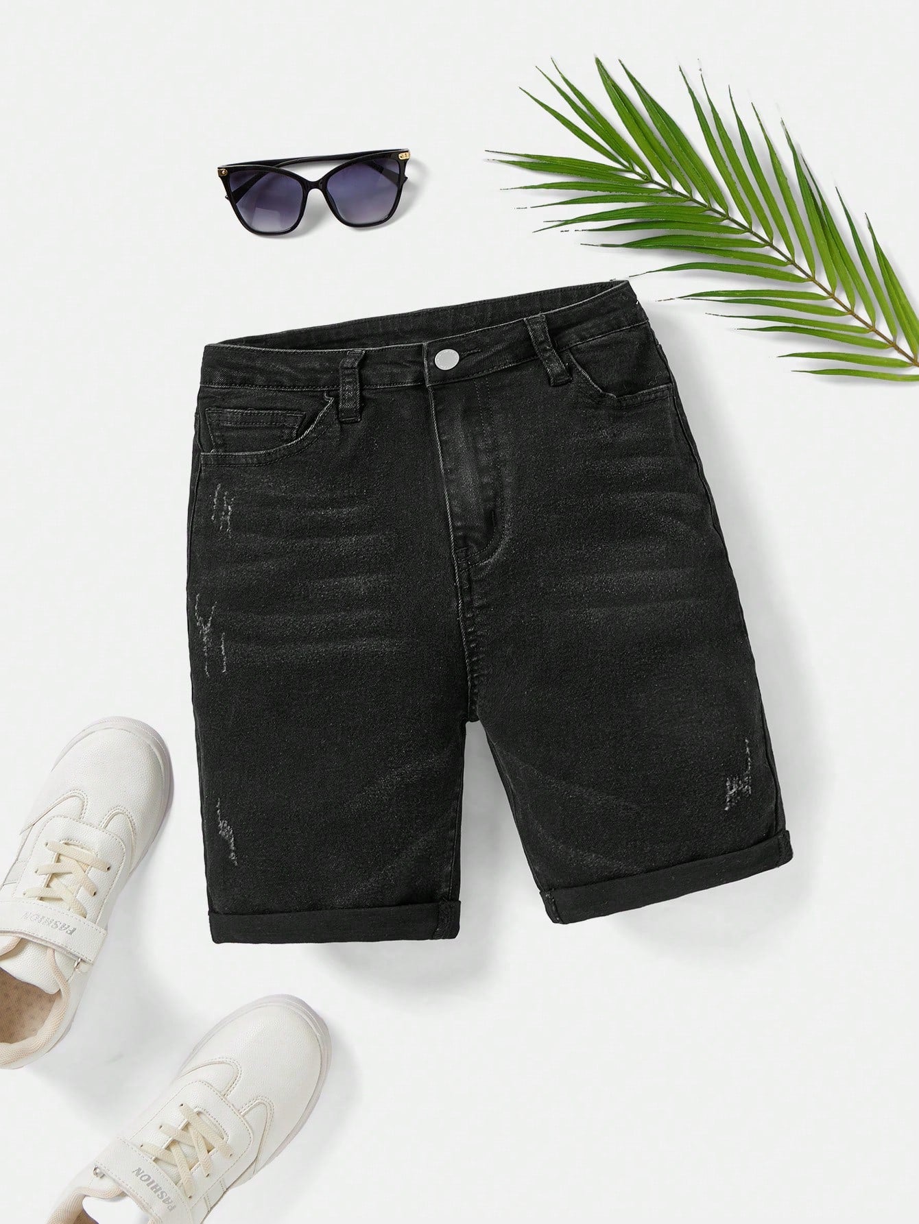 Tween Boy Straight Leg Denim Shorts