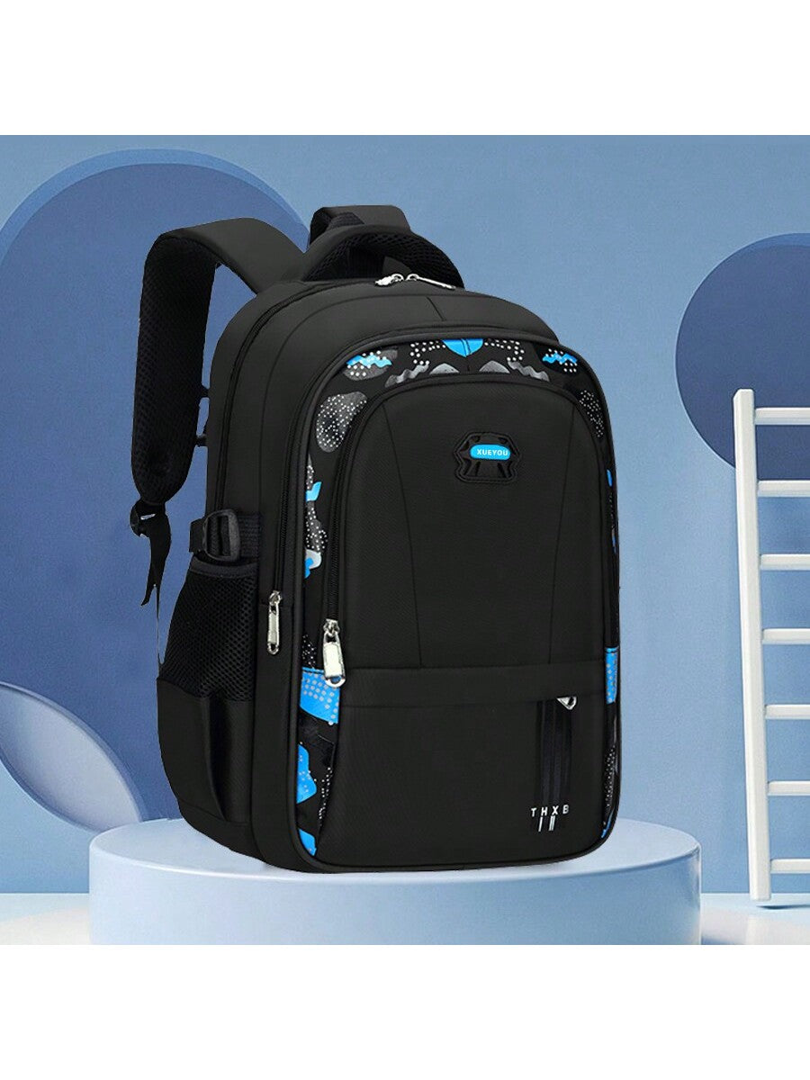 New Elementary School Students Schoolbag Boys 1-3-6 Grades 6-12 Years Old Lightweight Leisure Children's Shoulder Bag Large Capacity Student Backpacks