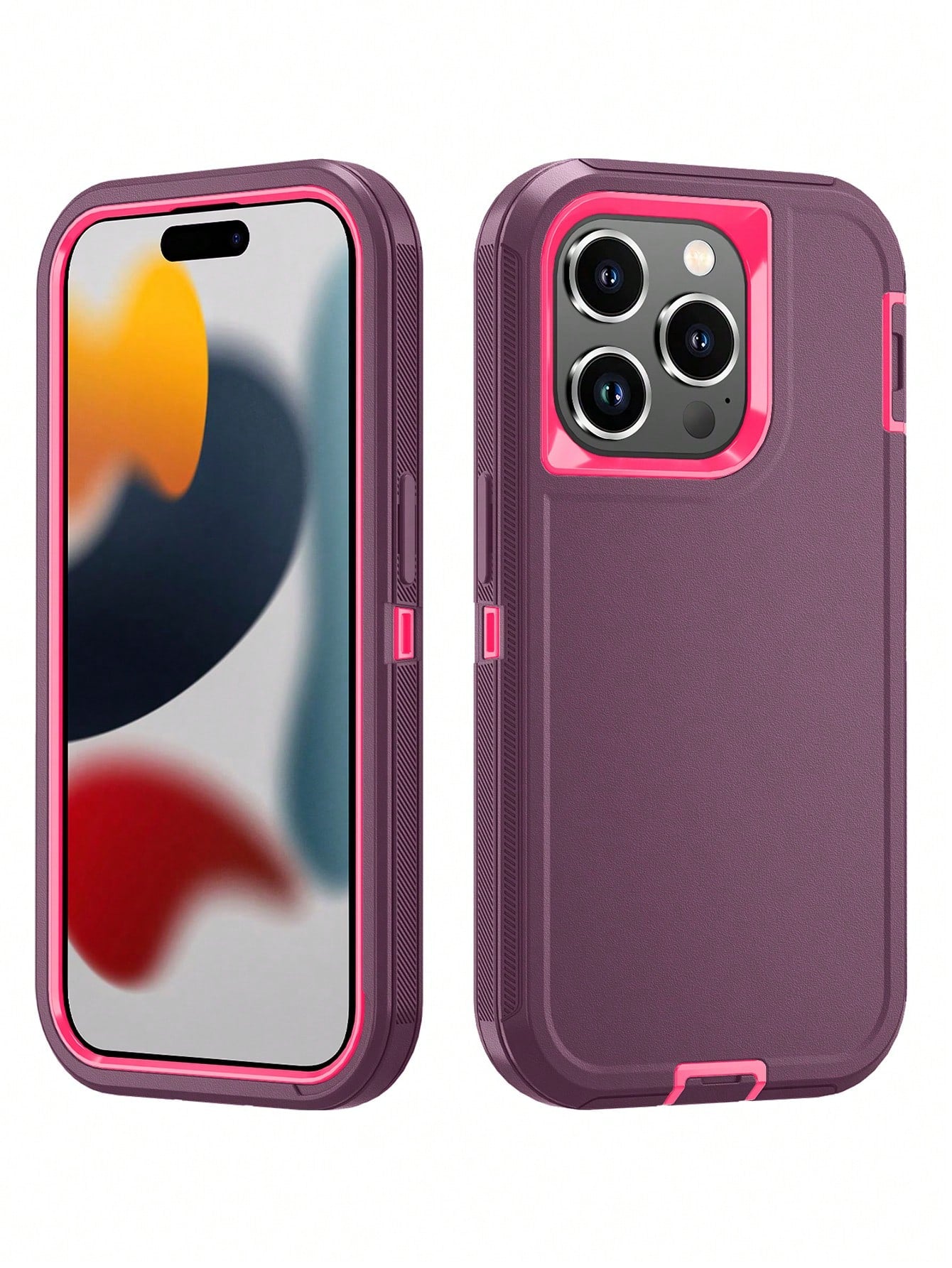 Anti Drop, Shock-Absorbing, And Abrasion Resistant, Full Body Protective Phone Case, Sturdy And Durable, Three In One Protective Case Compatible With IPhone, SAMSUNG, HUAWEI, HONOR, , XIAOMI, REDM
